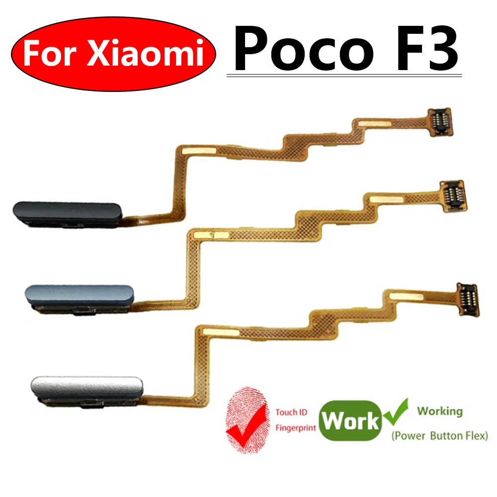 Новый для Xiaomi Poco F3, датчик отпечатков пальцев, ключ от домашнего возврата, кнопка меню, гибкий кабель, черный, белый, синий
Новый для Xiaomi Poco F3, датчик отпечатков пальцев, ключ от домашнего возврата, кнопка меню, гибкий кабель, черный, белый, синий
