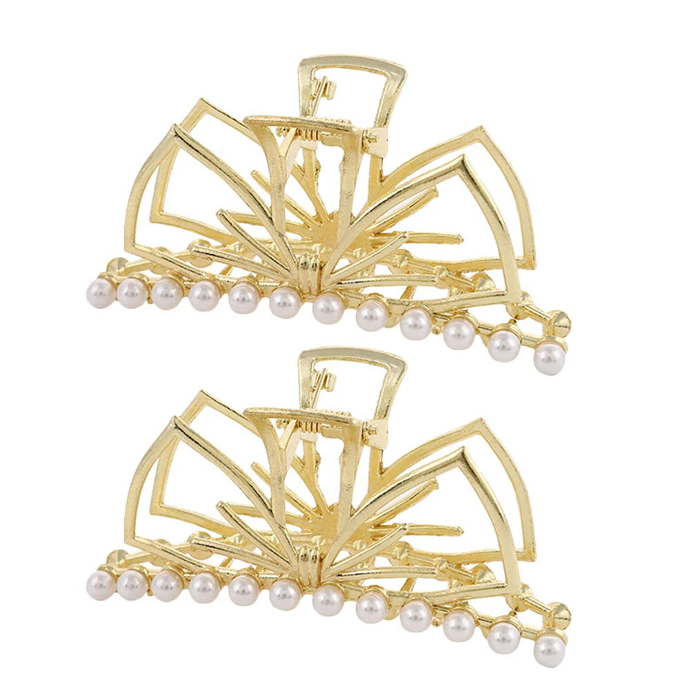 2pcs Metal Hairpin Claw Jaw Clip Pearls Accessories Women Durable Firm Hold Long Thick Hair Daily Party Travel Shower Makeup
2pcs Metal Hairpin Claw Jaw Clip Pearls Accessories Women Durable Firm Hold Long Thick Hair Daily Party Travel Shower Makeup