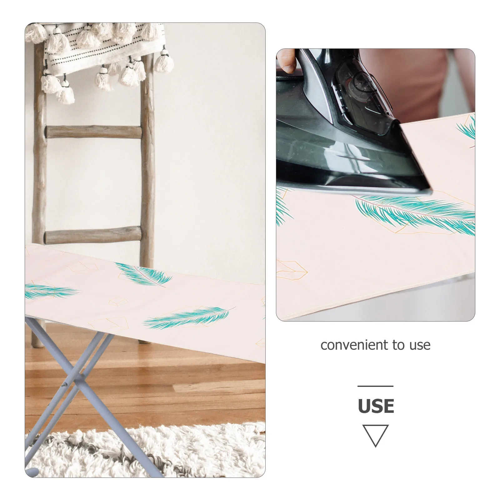Green Pattern Ironing Board Cover Large Heat-Resistant Digital Printing Insulation Pad Protective Sheet Replacement
Green Pattern Ironing Board Cover Large Heat-Resistant Digital Printing Insulation Pad Protective Sheet Replacement