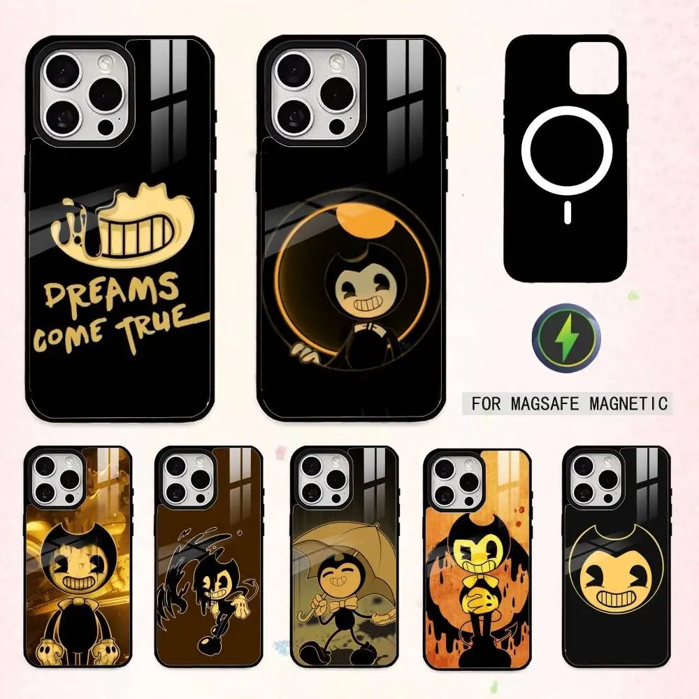 Bendy And The I-Ink Machines Phone Case For iPhone17,16,15,14,13,12,11 Plus,Pro Max Magnetic For Magsafe Wireless Charging
Bendy And The I-Ink Machines Phone Case For iPhone17,16,15,14,13,12,11 Plus,Pro Max Magnetic For Magsafe Wireless Charging