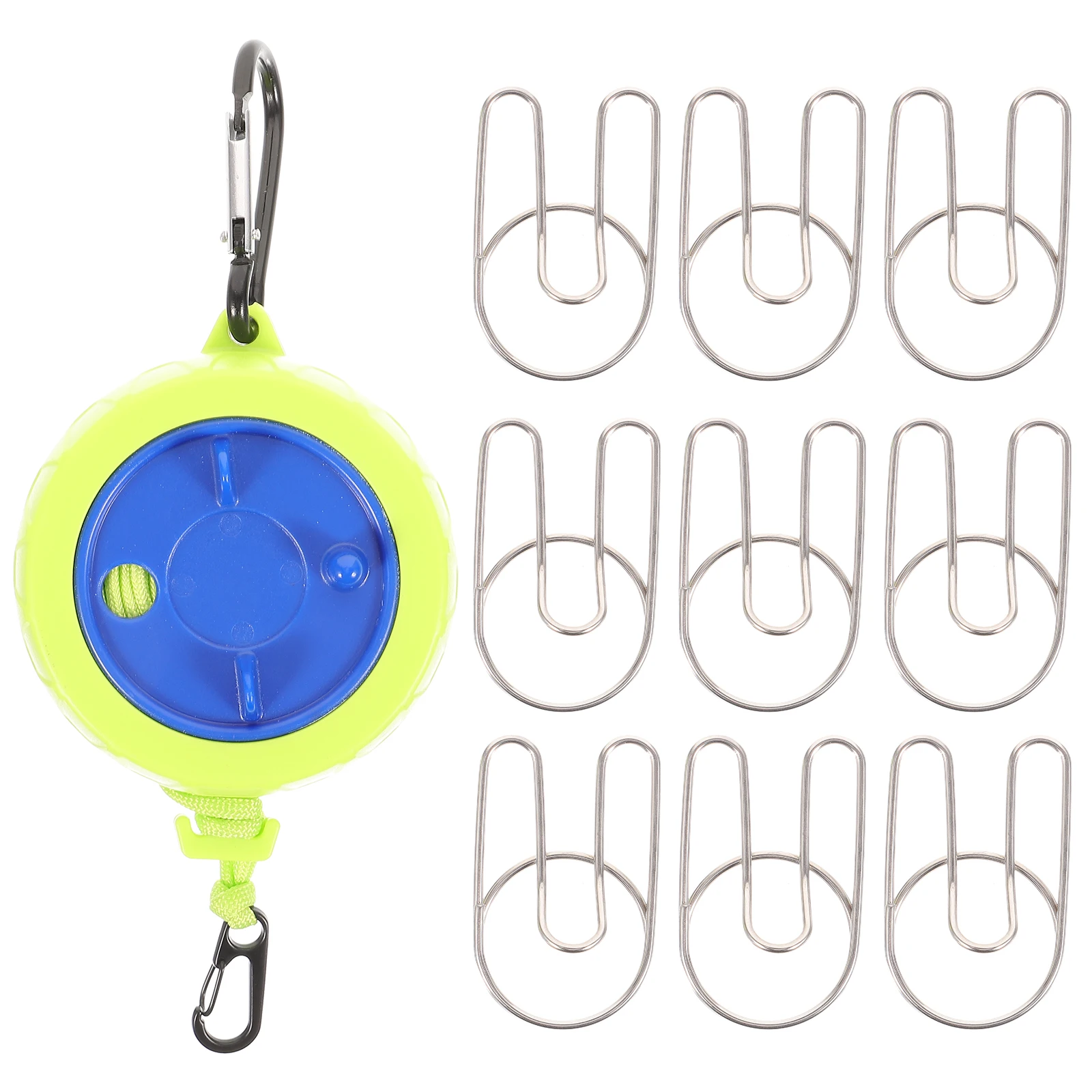 1 set 1 Set Portable Retractable Clothesline Strong Clothes Rope For Travel Camping Indoor Outdoor Hooks Included
1 set 1 Set Portable Retractable Clothesline Strong Clothes Rope For Travel Camping Indoor Outdoor Hooks Included