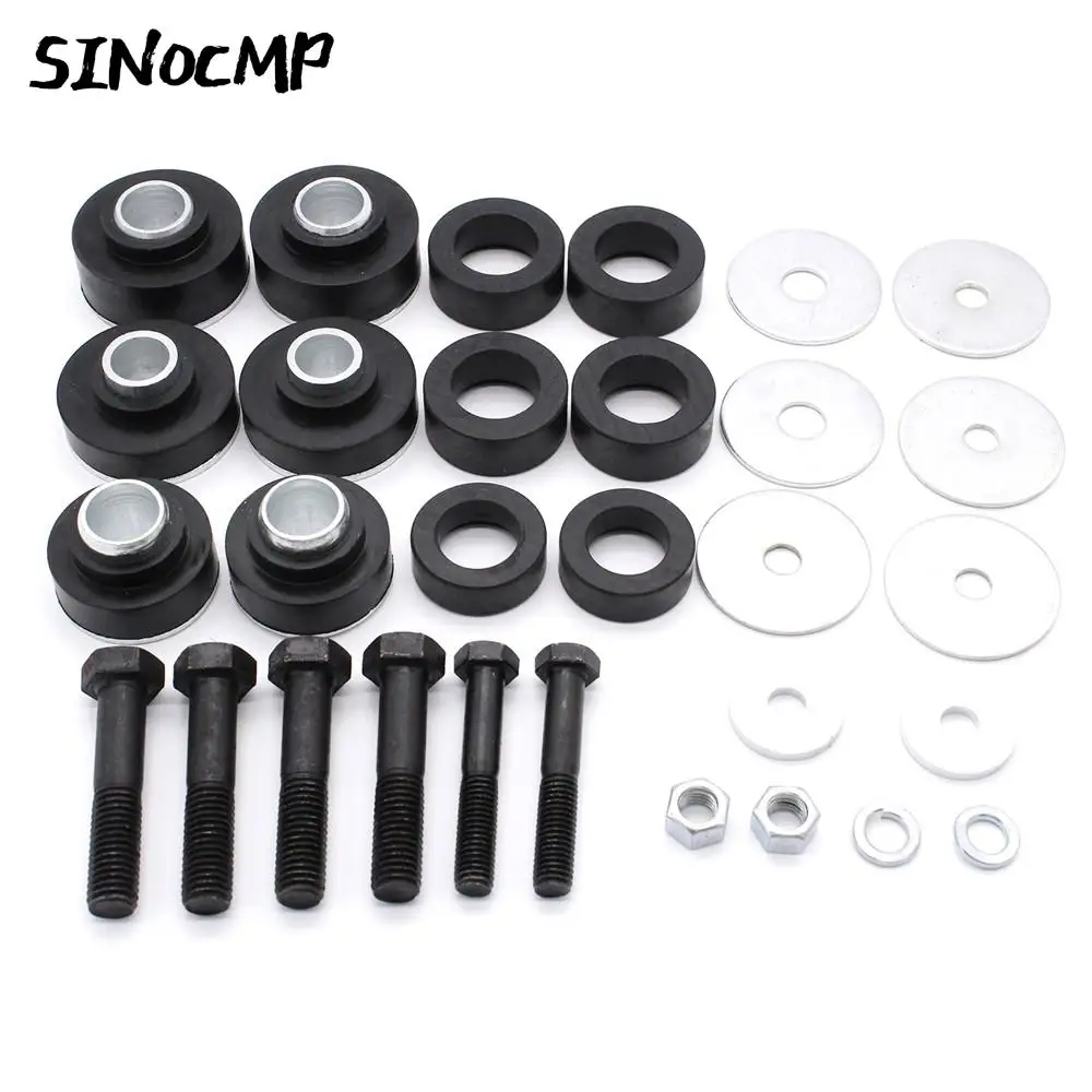 Subframe Mount Bushing Kit For Chevrolet Radiator Liner 1967-1972 Camaro/68-72 Nova W/Hardware Bushings Sub Frame Bolts Washers
Subframe Mount Bushing Kit For Chevrolet Radiator Liner 1967-1972 Camaro/68-72 Nova W/Hardware Bushings Sub Frame Bolts Washers
