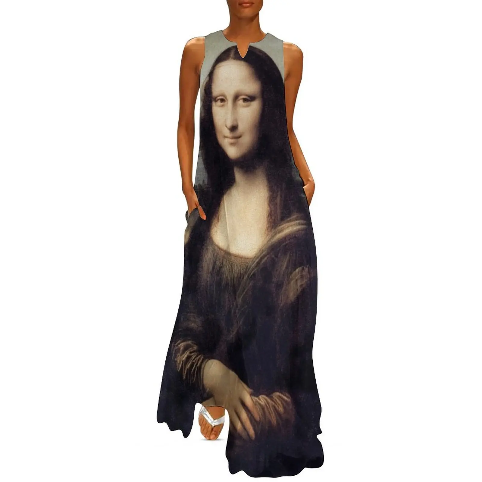Mona Lisa by Leonardo Da Vinci Long Dress purple dress beach dress clothing women summer 2025
Mona Lisa by Leonardo Da Vinci Long Dress purple dress beach dress clothing women summer 2025