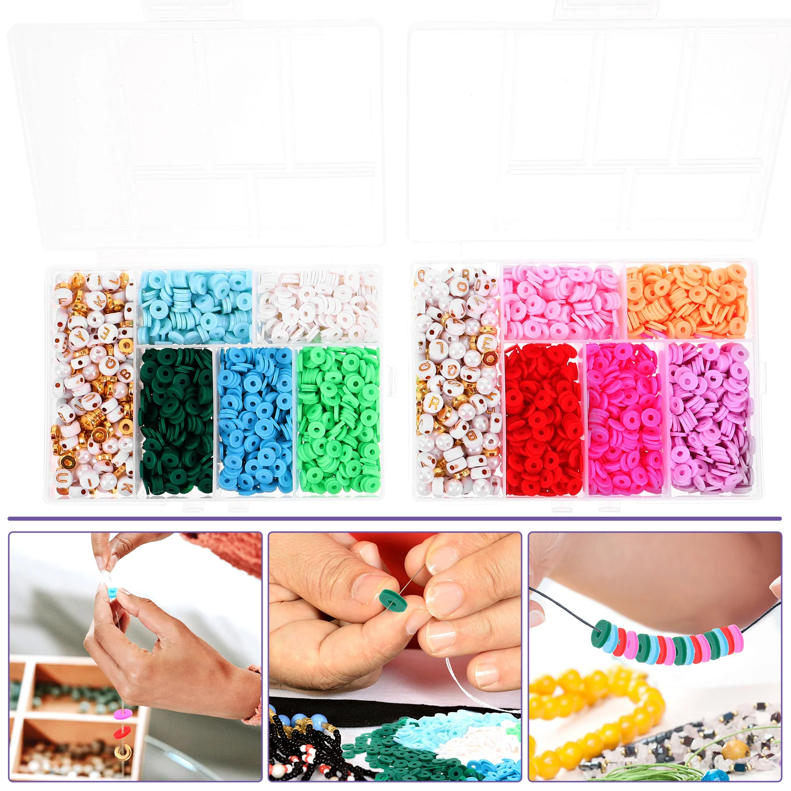 Soft Ceramic Piece Bracelet Polymer Clay Charms Loose Beads Diy Jewelry Making Beaded Bracelets Supplies
Soft Ceramic Piece Bracelet Polymer Clay Charms Loose Beads Diy Jewelry Making Beaded Bracelets Supplies