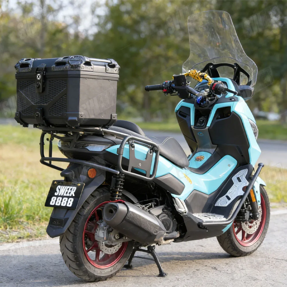 45L Universal Motorcycle Tail Box Waterproof Large Capacity Scooter Trunk Luggage Storage Case Motorbike Helmet Box
45L Universal Motorcycle Tail Box Waterproof Large Capacity Scooter Trunk Luggage Storage Case Motorbike Helmet Box