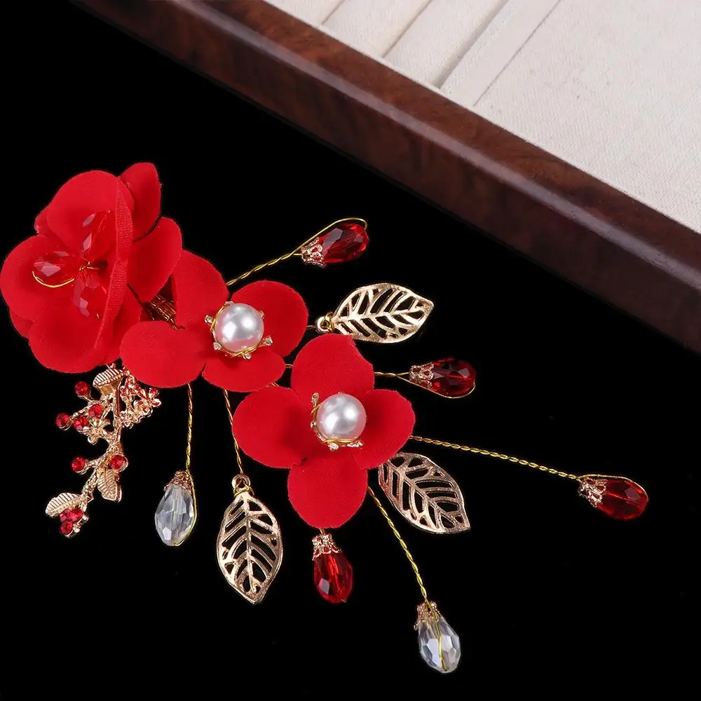 Elegant Bride Pearl Leaf New Year Hair Ornaments Duckbill Clips Women Barrettes Festival Hairpins Chinese Hanfu Hair Clips
Elegant Bride Pearl Leaf New Year Hair Ornaments Duckbill Clips Women Barrettes Festival Hairpins Chinese Hanfu Hair Clips