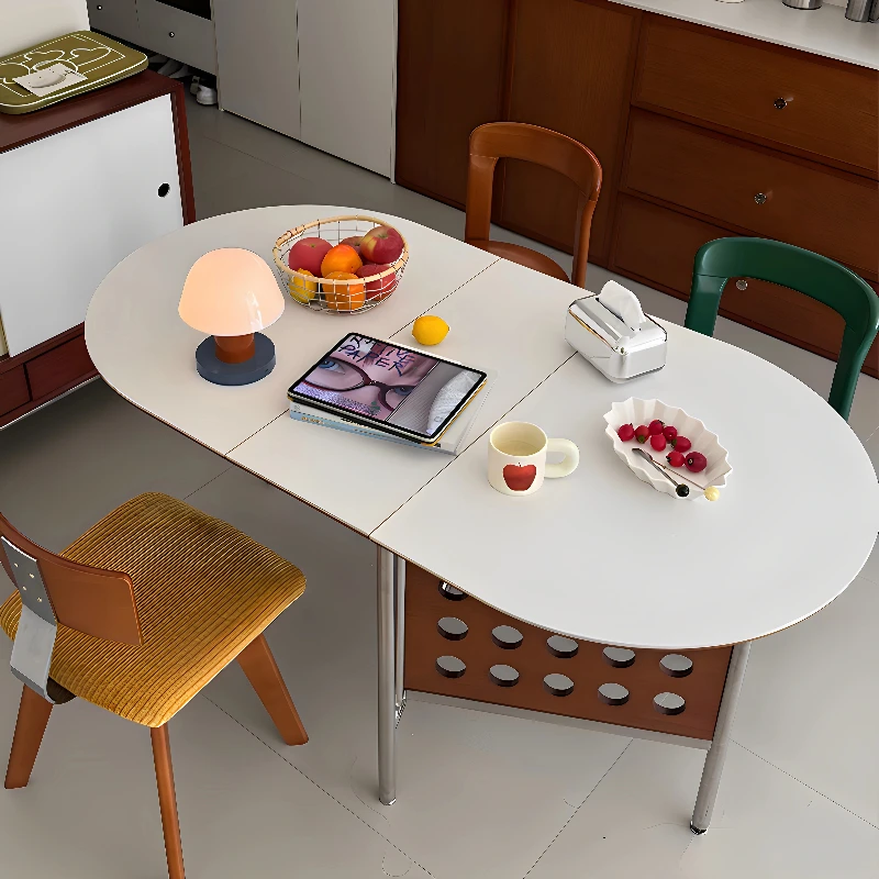 Nordic Minimalist Dining Table Waterproof Folding Relaxing Coffee Dining Table Balcony Design Mesas De Jantar Furnitures
Nordic Minimalist Dining Table Waterproof Folding Relaxing Coffee Dining Table Balcony Design Mesas De Jantar Furnitures