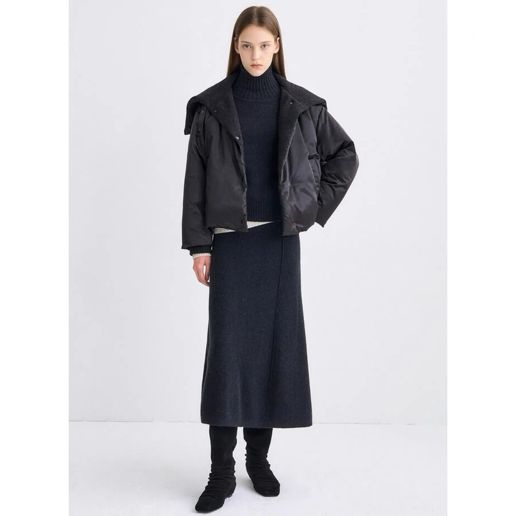 Женская зимняя повседневная вязаная куртка-пуховик Lemon Cheese высокого качества с большим воротником, теплая, для повседневной носки
Женская зимняя повседневная вязаная куртка-пуховик Lemon Cheese высокого качества с большим воротником, теплая, для повседневной носки