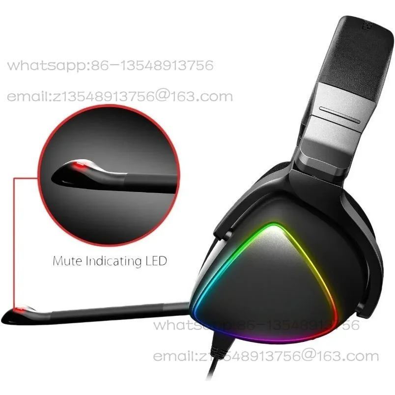 Head-mounted game e-sports noise reduction headphones, computer wired headset elite version
Head-mounted game e-sports noise reduction headphones, computer wired headset elite version