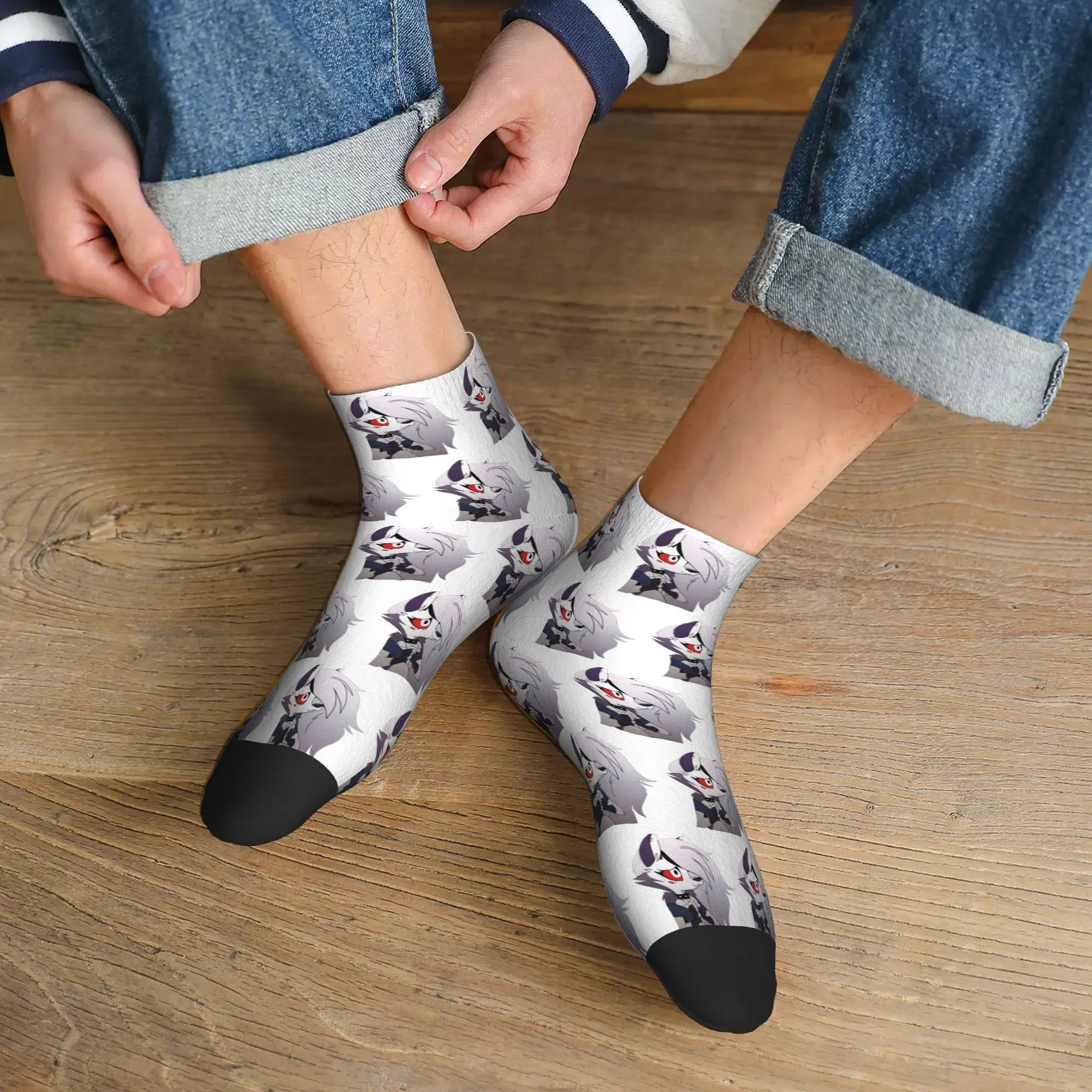 All Seasons Helluva Boss Loona Socks Harajuku Sweat Absorbing Sport Middle Tube Socks Soft Funny Stockings for Men Women Gifts
All Seasons Helluva Boss Loona Socks Harajuku Sweat Absorbing Sport Middle Tube Socks Soft Funny Stockings for Men Women Gifts