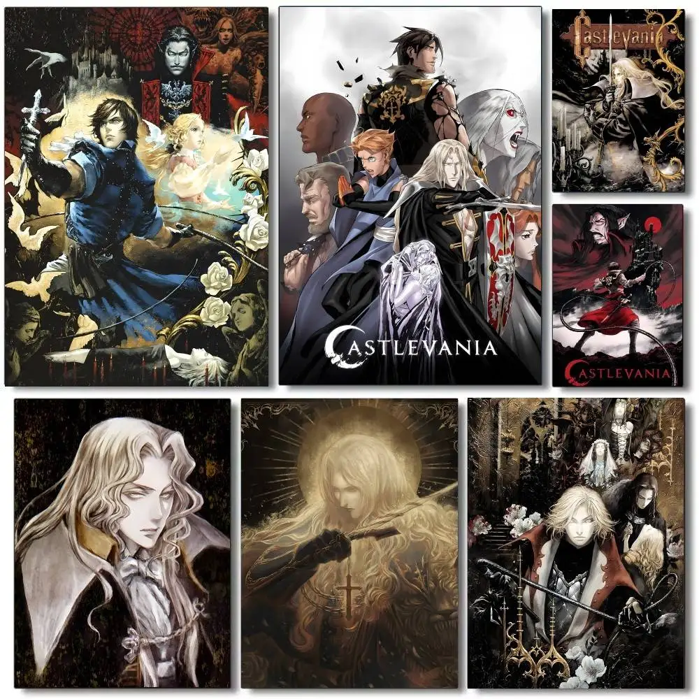 C-Castlevania Poster DIY Vintage Movie Poster Wall Art Painting Study Stickers Wall Painting
C-Castlevania Poster DIY Vintage Movie Poster Wall Art Painting Study Stickers Wall Painting