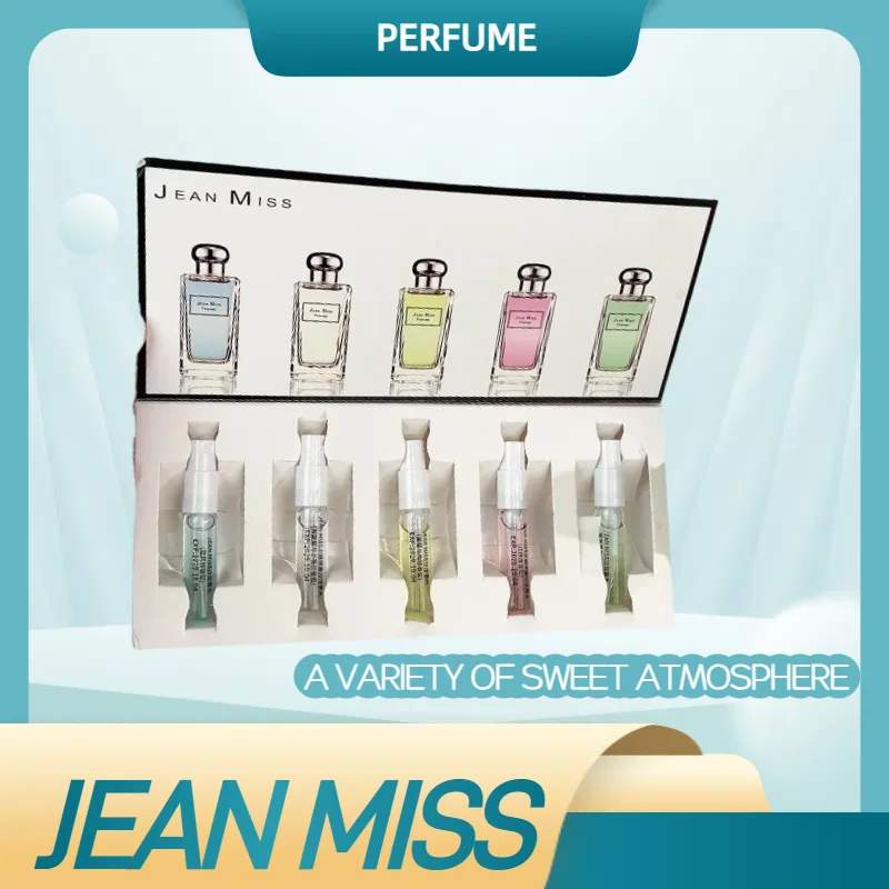 5*3ml Women's Perfume Set Original Fresh Long-Lasting Floral Fragrance EauDe Toilette Gift Box Five-Piece Plant-Based Collection
5*3ml Women's Perfume Set Original Fresh Long-Lasting Floral Fragrance EauDe Toilette Gift Box Five-Piece Plant-Based Collection