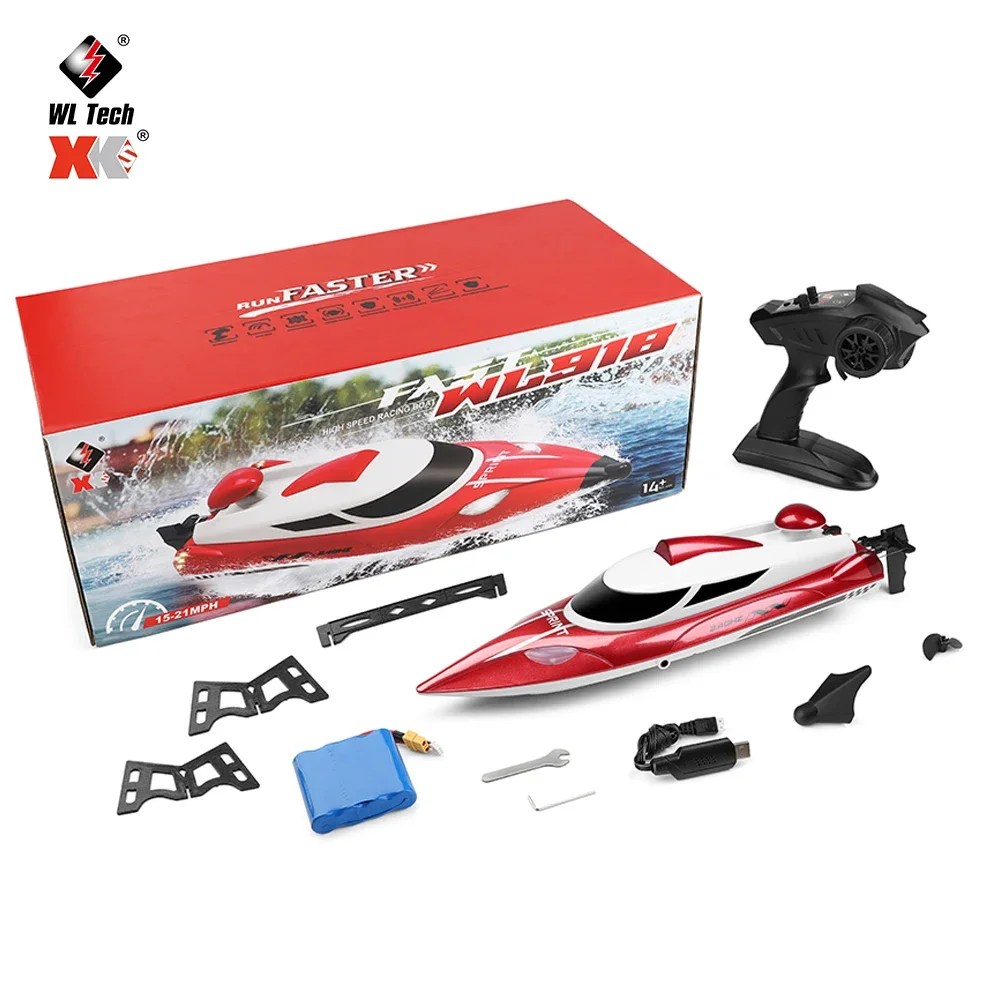 WLtoys RC Лодка 2,4G Высокоскоростной гоночный корабль Мощный скоростной катер с дистанционным управлением Игрушки для взрослых и детей WL918 / WL911-A
WLtoys RC Лодка 2,4G Высокоскоростной гоночный корабль Мощный скоростной катер с дистанционным управлением Игрушки для взрослых и детей WL918 / WL911-A