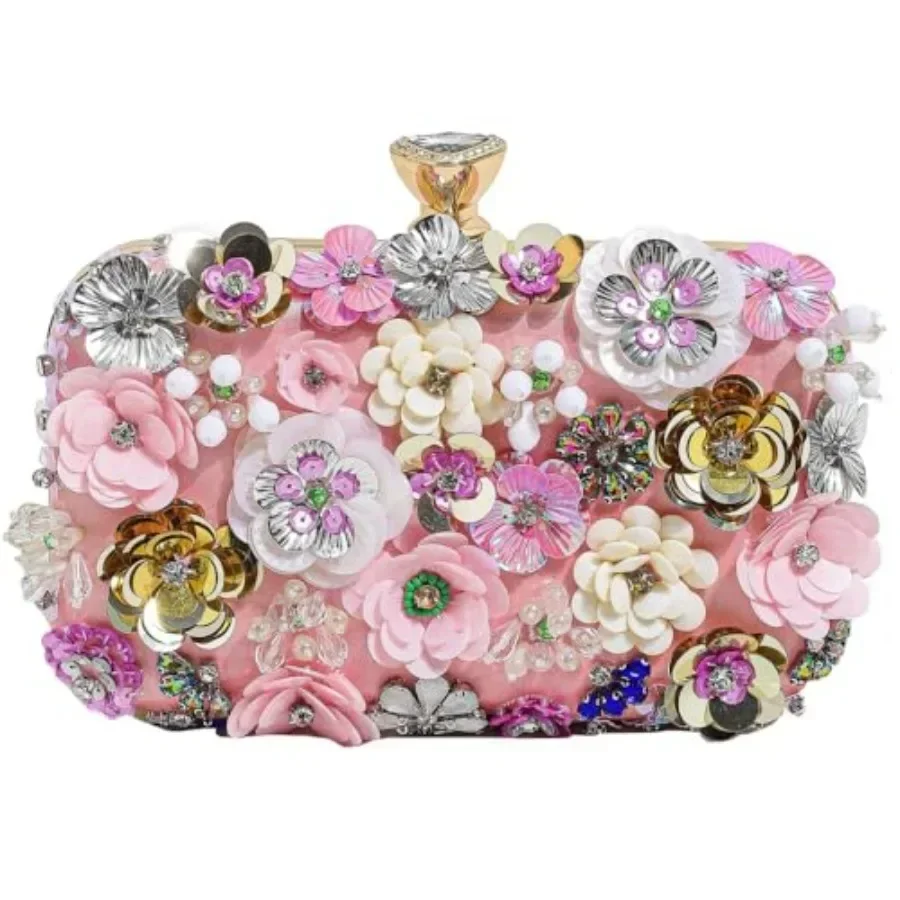 Evening Bag Beaded Clutch Purses for Women Flower Clutch Floral Purse Handbag Wedding Guest Dress Party Clutches Fancy
Evening Bag Beaded Clutch Purses for Women Flower Clutch Floral Purse Handbag Wedding Guest Dress Party Clutches Fancy