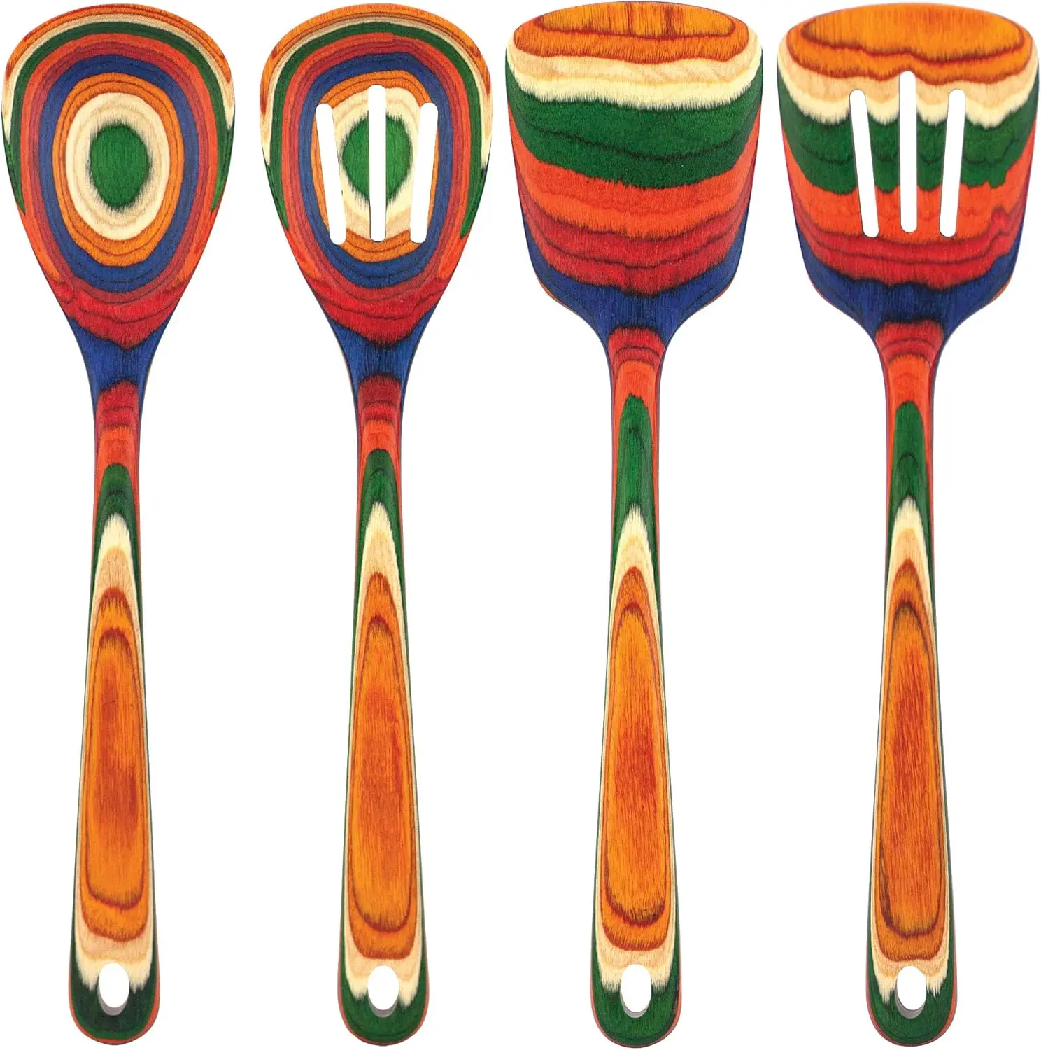4-Piece Colorful Bamboo Cooking Utensil Set, Safe for Nonstick Cookware
4-Piece Colorful Bamboo Cooking Utensil Set, Safe for Nonstick Cookware