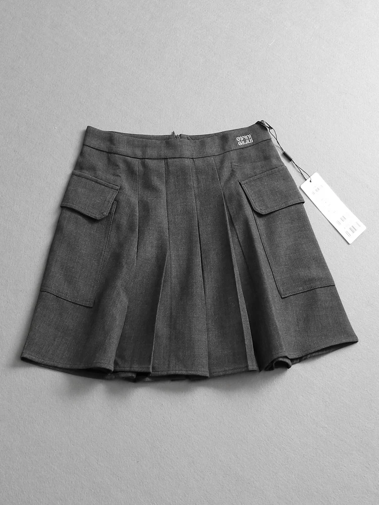 Elegant Pure Color Embroidered High Waist A-Line Skirt Slimming Pleated Half-length Spring Fashion Ladies' Skirts
Elegant Pure Color Embroidered High Waist A-Line Skirt Slimming Pleated Half-length Spring Fashion Ladies' Skirts