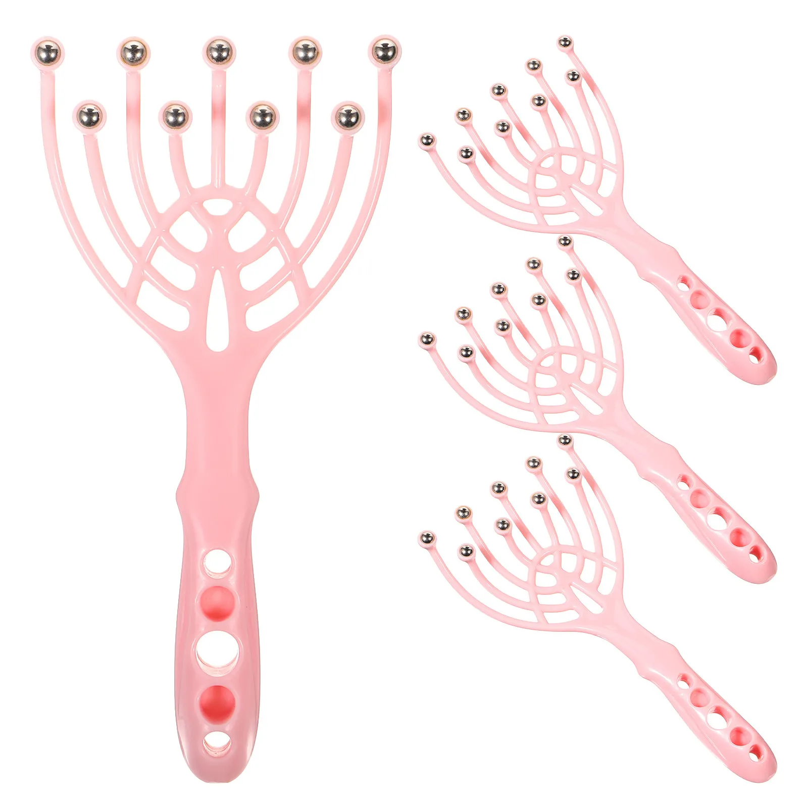 4Pcs Head Massager Scalp Massager 9-Finger Manual Hair Massage Comb Portable Stress Relief Scalp Scratch Tool Home Office
4Pcs Head Massager Scalp Massager 9-Finger Manual Hair Massage Comb Portable Stress Relief Scalp Scratch Tool Home Office