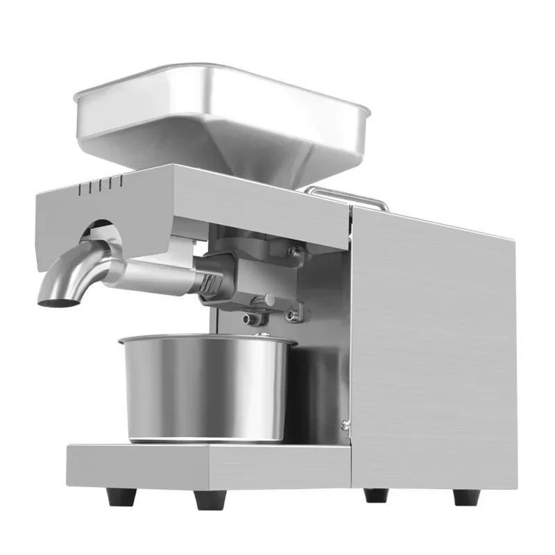 Stainless steel oil press, household small and medium walnut oil complementary food machine
Stainless steel oil press, household small and medium walnut oil complementary food machine