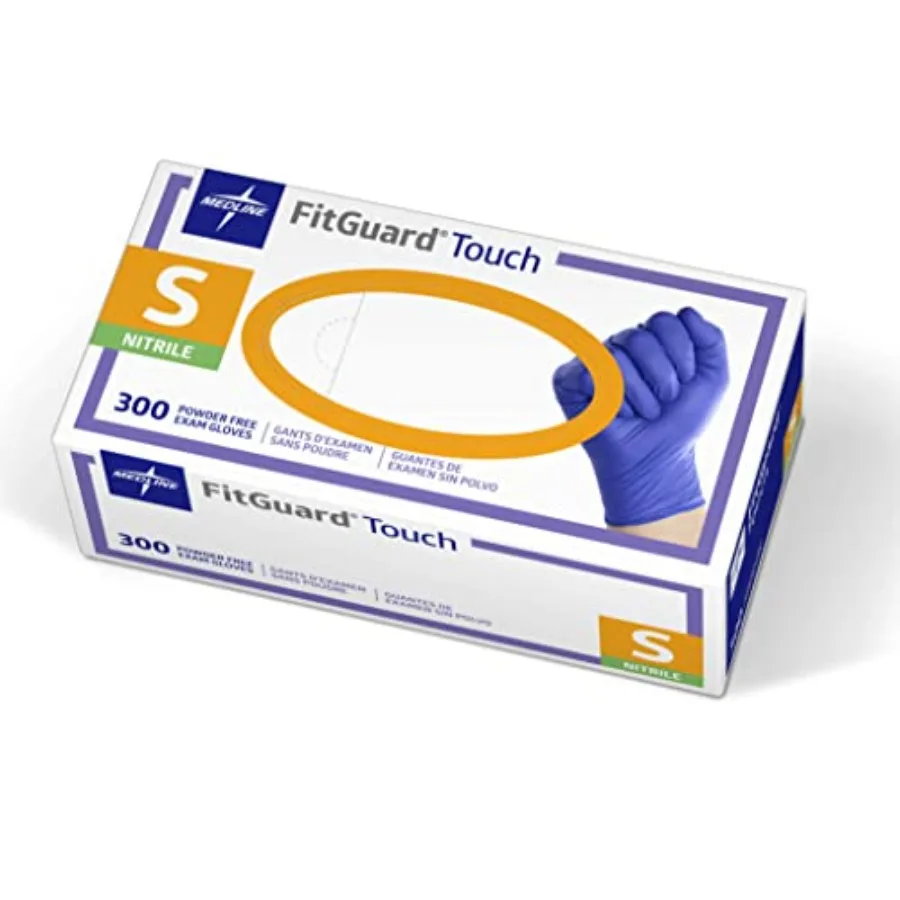 FitGuard Touch Nitrile Exam Gloves, 300 Count, Small, Powder Free, Disposable, Not Made with Natural Rubber Latex, Excellent Se
FitGuard Touch Nitrile Exam Gloves, 300 Count, Small, Powder Free, Disposable, Not Made with Natural Rubber Latex, Excellent Se