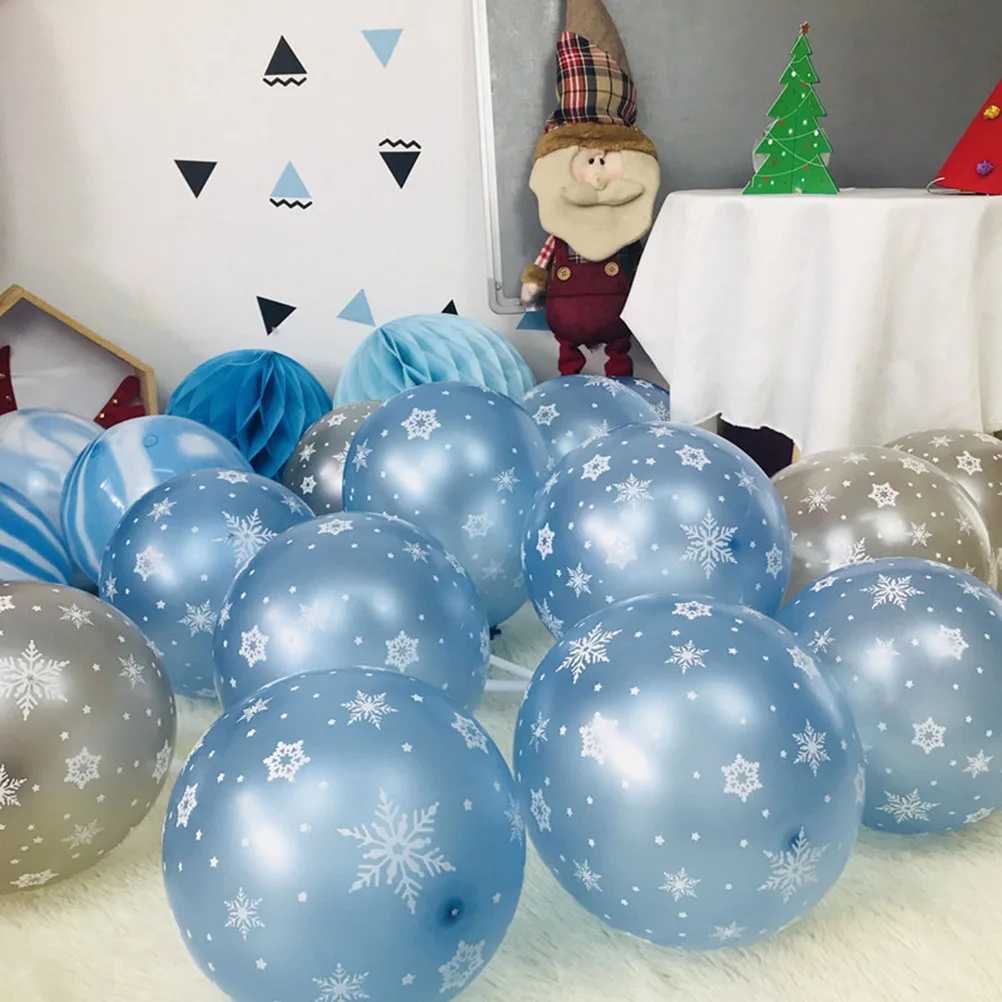 12 Pcs Latex Balloons Snowflake Design Christmas Party Decorations Birthday Supplies Festive Holiday Accessories
12 Pcs Latex Balloons Snowflake Design Christmas Party Decorations Birthday Supplies Festive Holiday Accessories