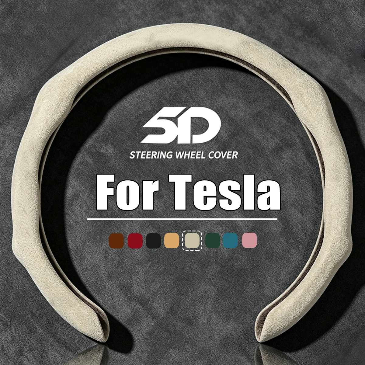 Premium Suede Steering Wheel Covers Car Anti-slip For Tesla Model 3 Y X S YL Y Juniper 3 Highland 2025 2026 Car Accessories
Premium Suede Steering Wheel Covers Car Anti-slip For Tesla Model 3 Y X S YL Y Juniper 3 Highland 2025 2026 Car Accessories