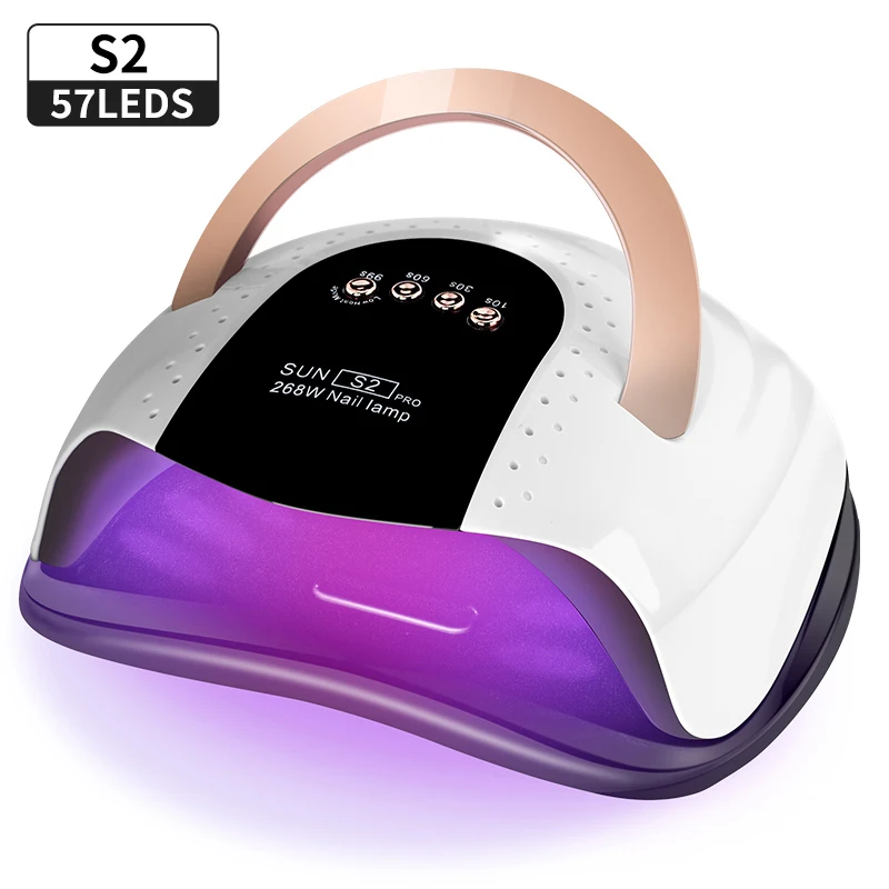 High Power Professional Nail Lamp UV LED Nail Dryer Nails Gel Polish Curing Lamp with 4 Timer and Auto Sensor Manicure Tools
High Power Professional Nail Lamp UV LED Nail Dryer Nails Gel Polish Curing Lamp with 4 Timer and Auto Sensor Manicure Tools