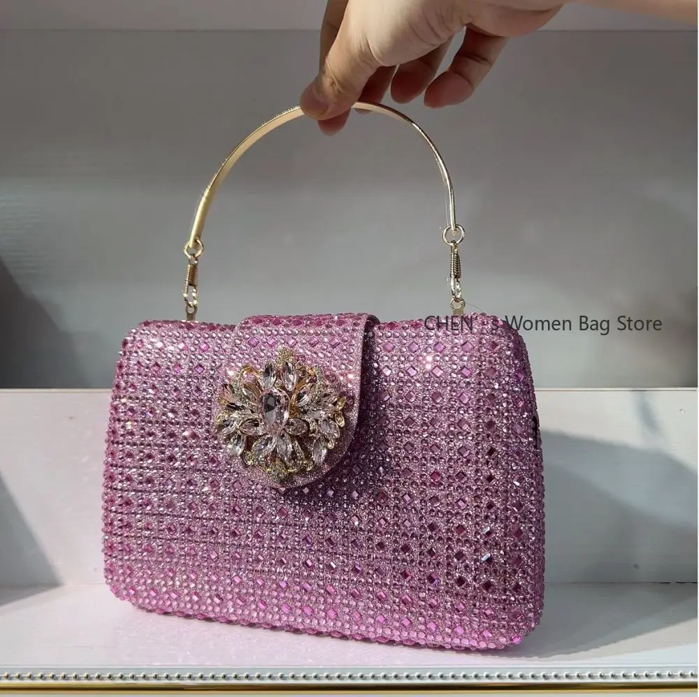 Elegant Lady Crystals Evening Bags Women Sparkling Diamond Evening Handbags Metal Clutch Purses and Handbag Wedding Purse
Elegant Lady Crystals Evening Bags Women Sparkling Diamond Evening Handbags Metal Clutch Purses and Handbag Wedding Purse