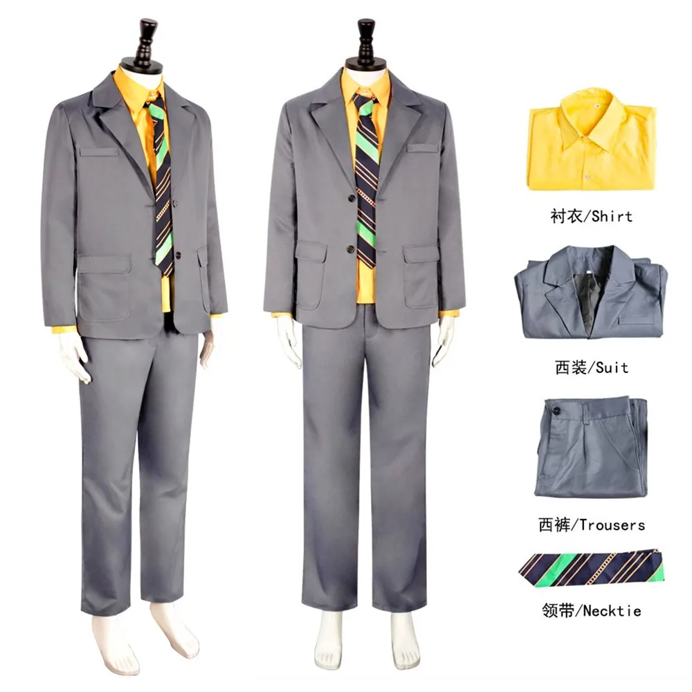Movie Terrifier Clown Cosplay Suits Tuxedos 2 Piece Set Blazer Pants Costume Halloween Carnival Party Stage Performance Clothing
Movie Terrifier Clown Cosplay Suits Tuxedos 2 Piece Set Blazer Pants Costume Halloween Carnival Party Stage Performance Clothing