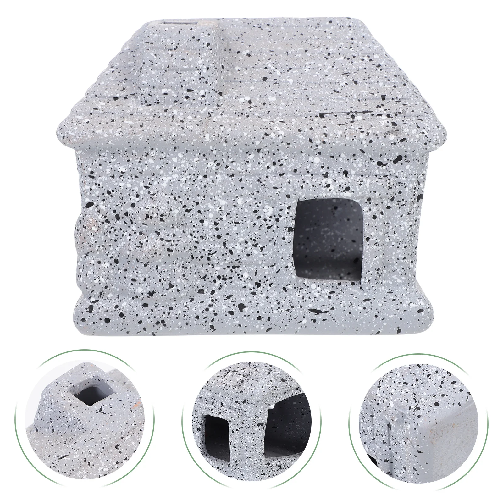 Ceramic Fish Tank Decorative Cave Simple Chic Aquarium Landscaping Ornament Vivid Hideout for Fish and Shrimp Aquarium Decor
Ceramic Fish Tank Decorative Cave Simple Chic Aquarium Landscaping Ornament Vivid Hideout for Fish and Shrimp Aquarium Decor