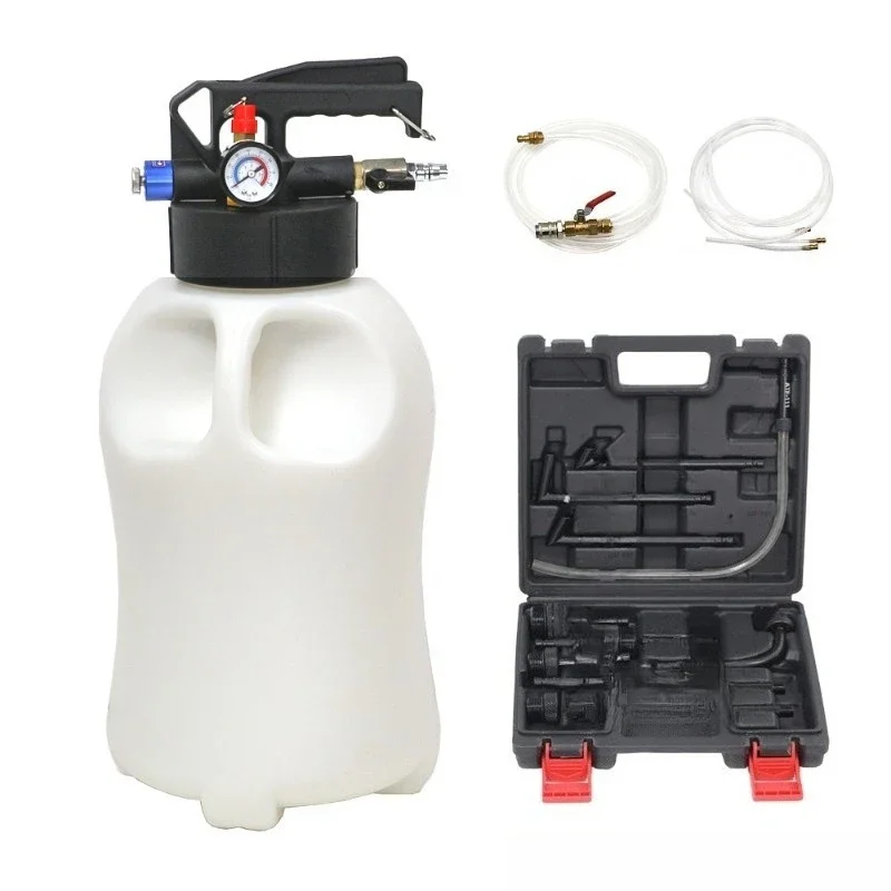 10L pneumatic transmission oil filling and replacement machine, refueling engine auto repair tool
10L pneumatic transmission oil filling and replacement machine, refueling engine auto repair tool