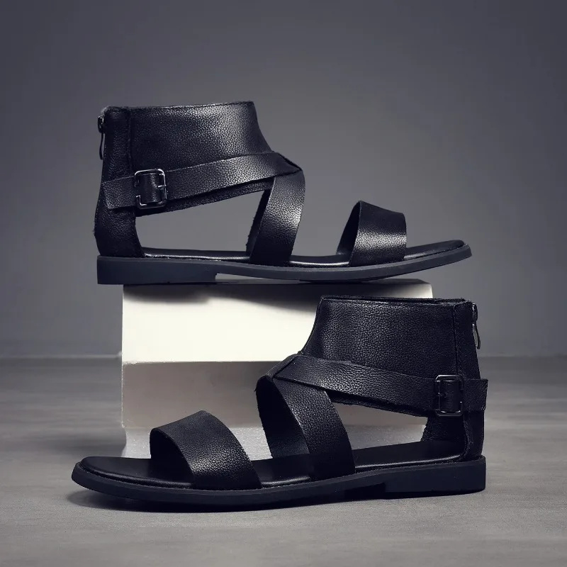 Personalized Sandals Men's Summer Casual Fashion Beach Shoes Men's Cowhide Sandals Soft Sole Roman Vietnamese Sandals Men
Personalized Sandals Men's Summer Casual Fashion Beach Shoes Men's Cowhide Sandals Soft Sole Roman Vietnamese Sandals Men