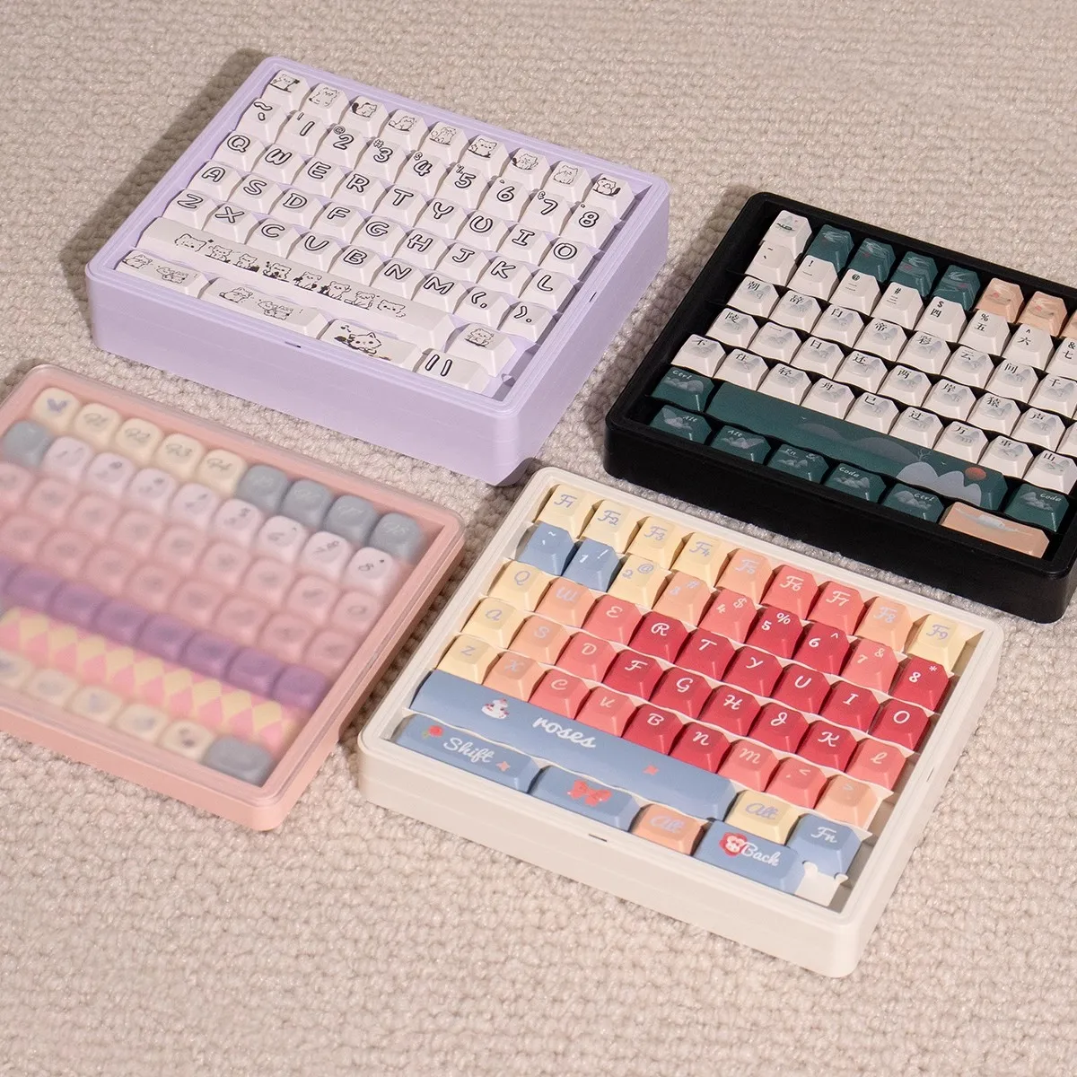 4 Color 3Layer Keycap Storage Case Dust Box Keycap Collection Keycaps Switches Storage Box Transparent Bag Keycaps Switch Cover
4 Color 3Layer Keycap Storage Case Dust Box Keycap Collection Keycaps Switches Storage Box Transparent Bag Keycaps Switch Cover