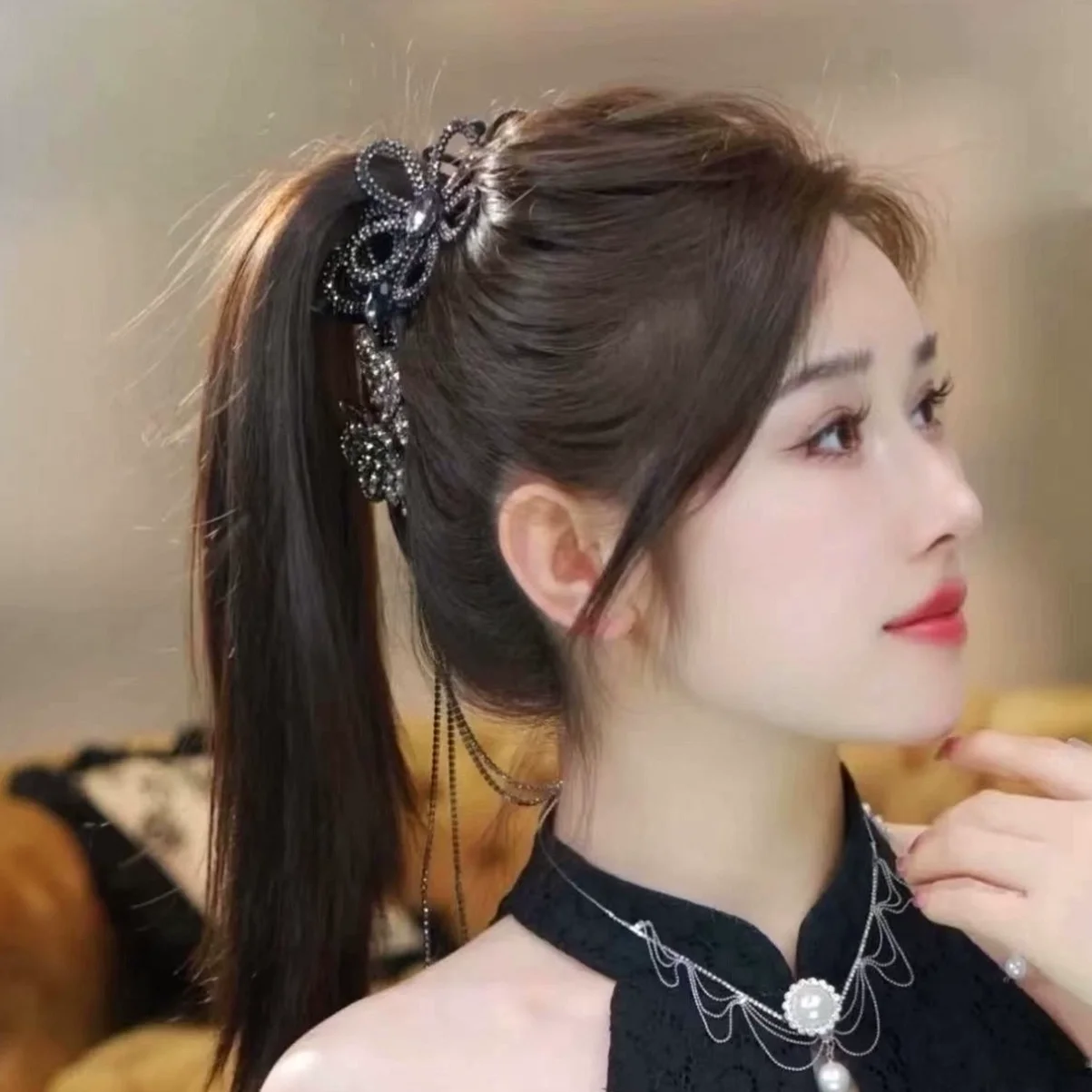 Korean Style Casual Hair Claws Headwear Ladies New Hair Accessories Women Super Sparkling Flower Butterfly Tassel Hair Clips
Korean Style Casual Hair Claws Headwear Ladies New Hair Accessories Women Super Sparkling Flower Butterfly Tassel Hair Clips