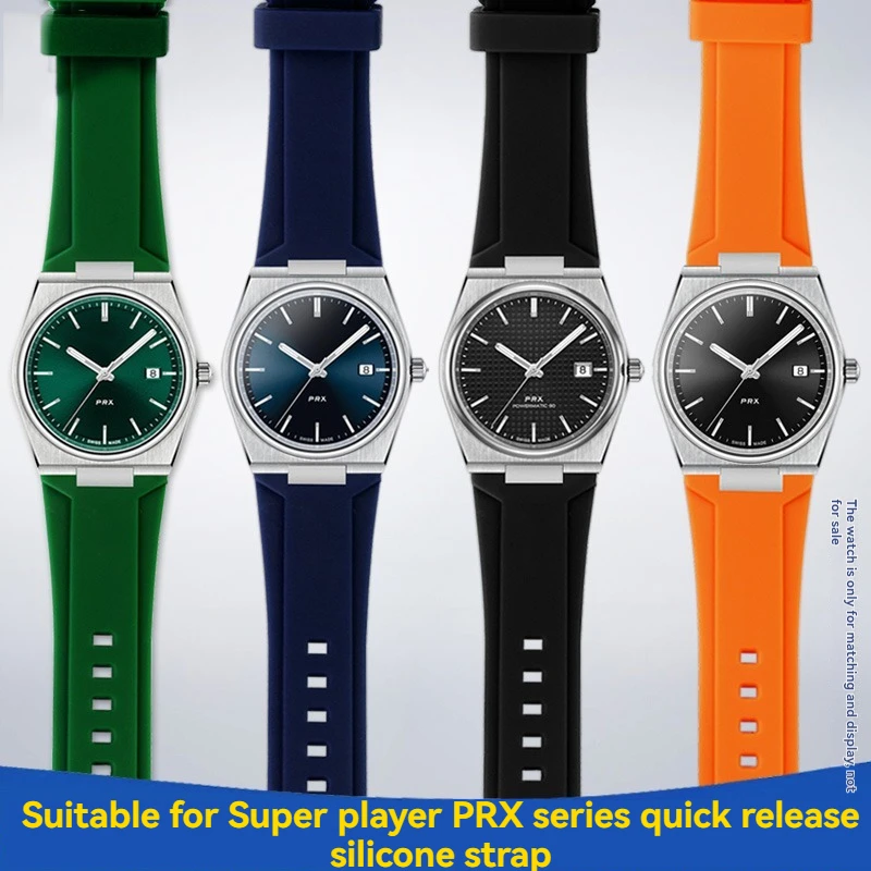 for TISSOT PRX 12mm Silicone Watch Band Soft Rubber Strap T137.407/410 Super Player – Unisex Men's & Women's Replacement
for TISSOT PRX 12mm Silicone Watch Band Soft Rubber Strap T137.407/410 Super Player – Unisex Men's & Women's Replacement