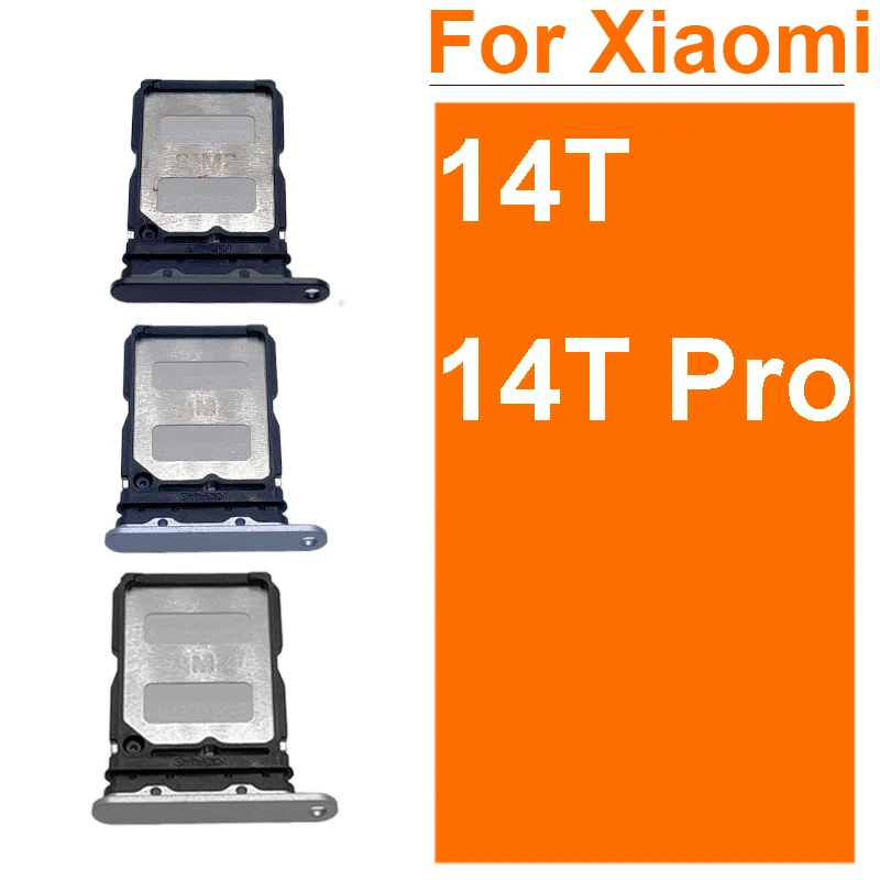 Sim Card Slot Tray For Xiaomi 14T Pro SIM Card Tray Holder Adapter SIM Card Socket Replacement Parts
Sim Card Slot Tray For Xiaomi 14T Pro SIM Card Tray Holder Adapter SIM Card Socket Replacement Parts