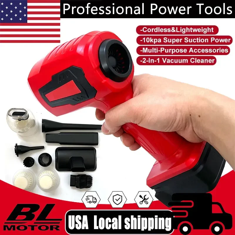 Подходит для Milwaukee, портативный перезаряжаемый ручной автомобильный пылесос 120 Вт, литий-ионный аккумулятор 18 В, электрический пылесос 3 в 1, для дома и автомобиля
Подходит для Milwaukee, портативный перезаряжаемый ручной автомобильный пылесос 120 Вт, литий-ионный аккумулятор 18 В, электрический пылесос 3 в 1, для дома и автомобиля