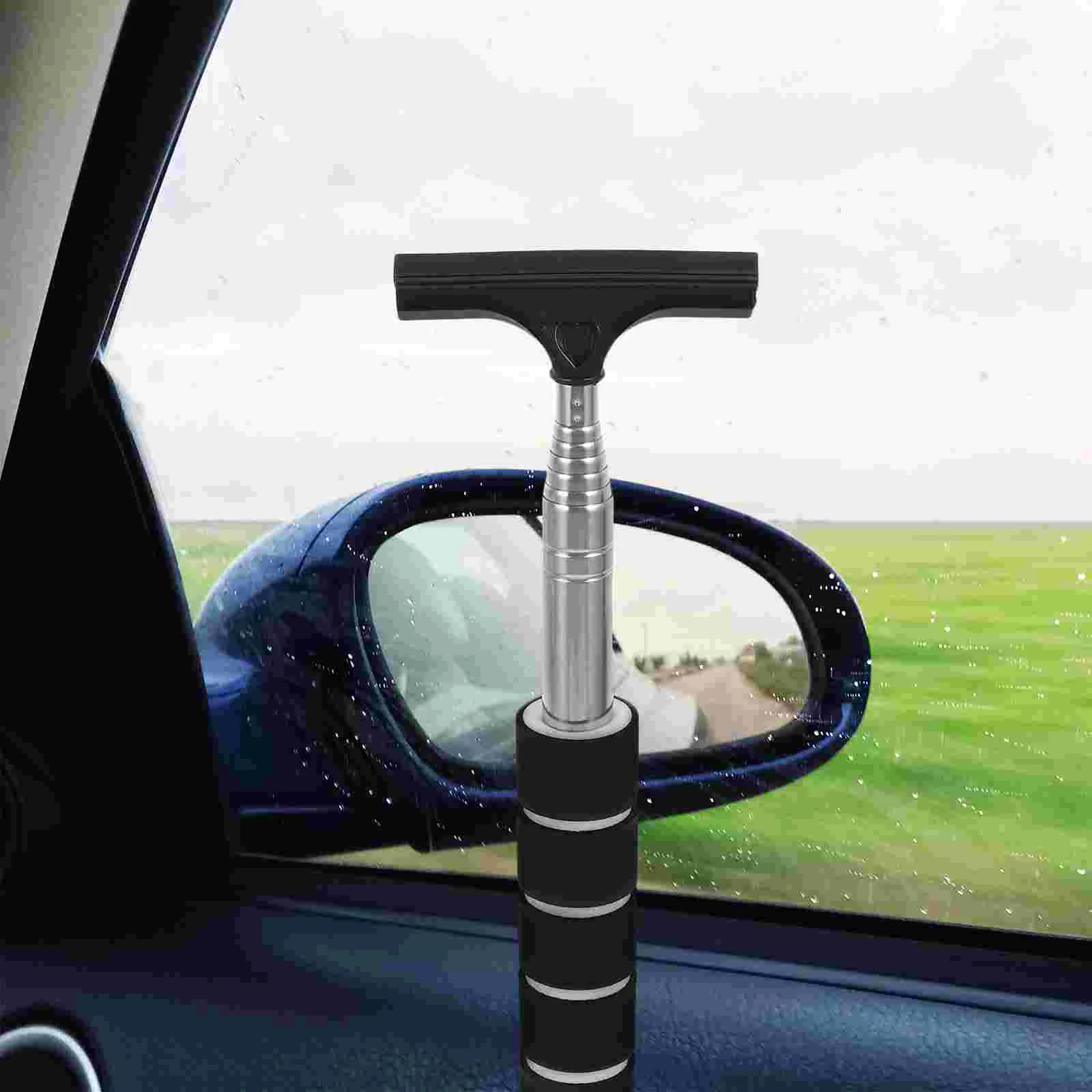 Rearview Mirror Wiper Wipers Windshield Cleaner Car Brush Stainless Steel Squeegee Window Tool Reusable
Rearview Mirror Wiper Wipers Windshield Cleaner Car Brush Stainless Steel Squeegee Window Tool Reusable
