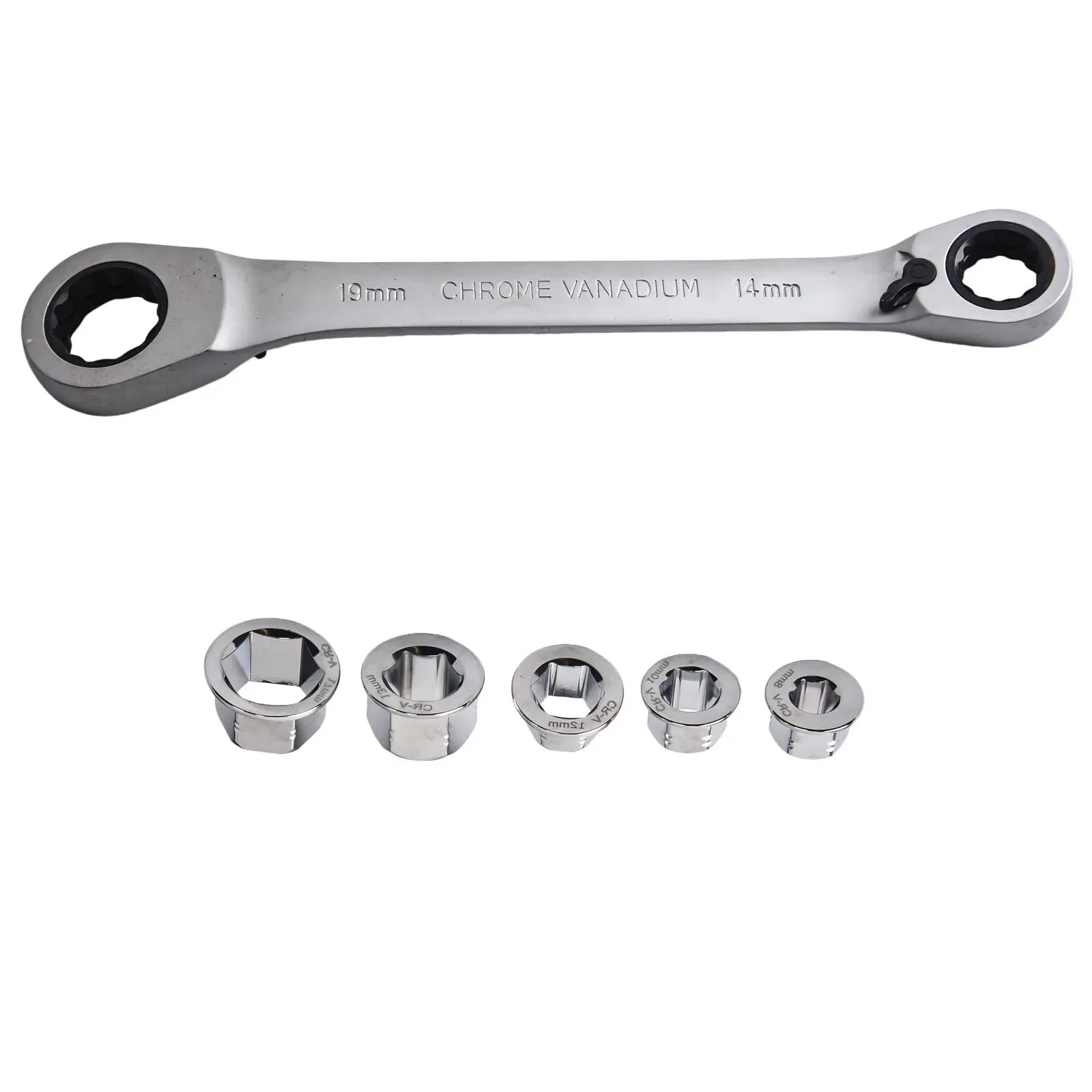 Комбинированный гаечный ключ, набор ключей с храповым механизмом, зеркальная полировка, жесткая износостойкость, набор двусторонних ключей с храповым механизмом
Комбинированный гаечный ключ, набор ключей с храповым механизмом, зеркальная полировка, жесткая износостойкость, набор двусторонних ключей с храповым механизмом