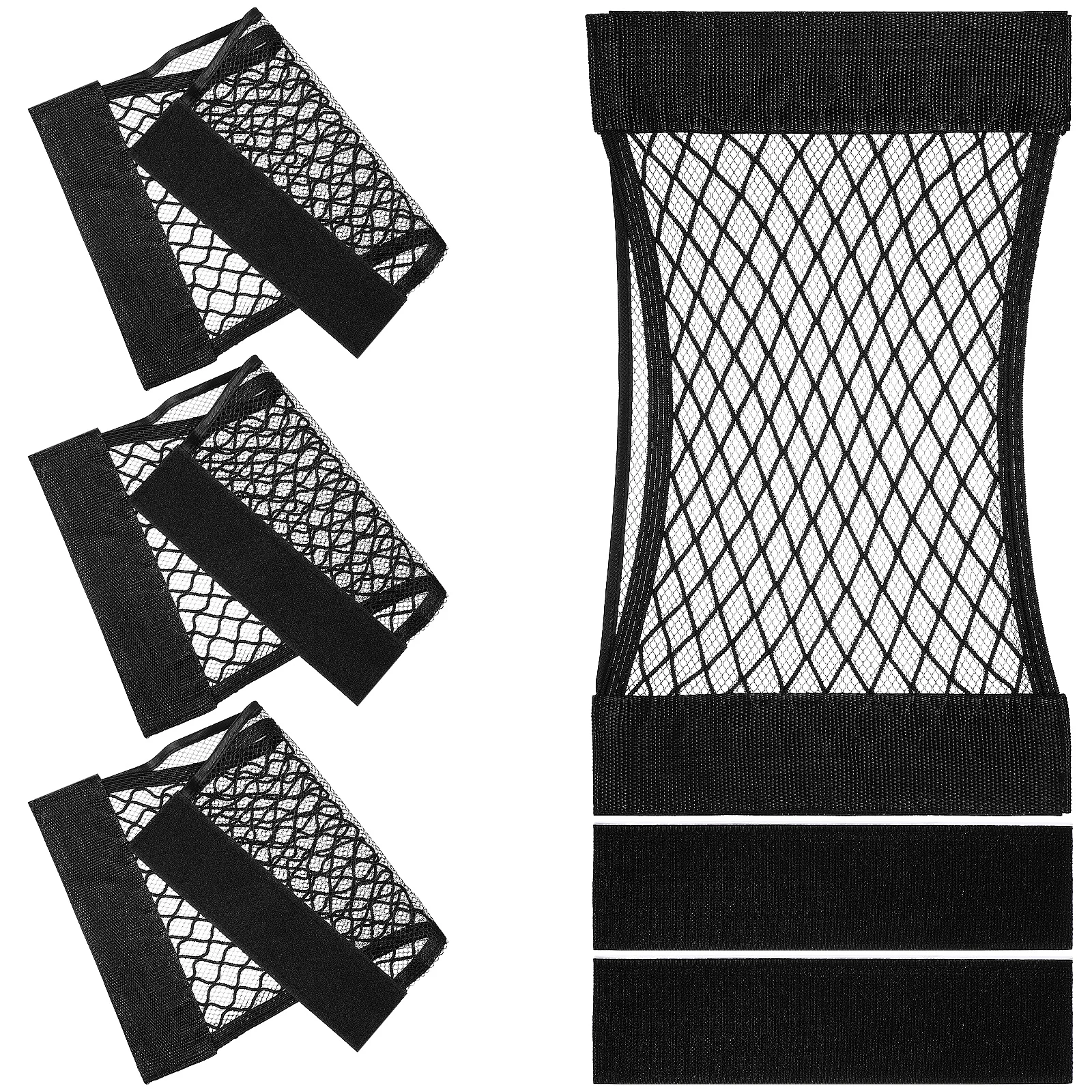 4 Pcs Storage Net Adhesive Mesh Pocket Car Trunk Organizer Small Cargo Net Rv Accessories Household Storage Solution
4 Pcs Storage Net Adhesive Mesh Pocket Car Trunk Organizer Small Cargo Net Rv Accessories Household Storage Solution
