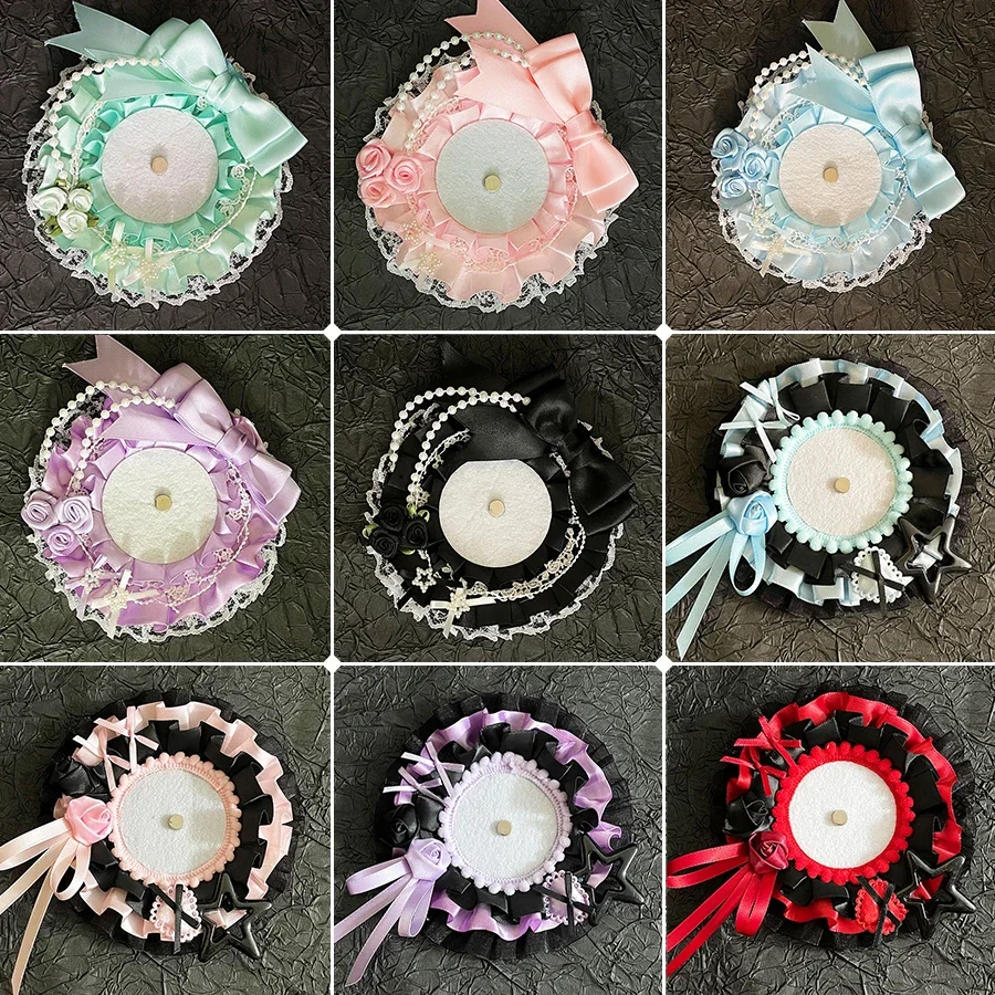 1 Piece, Cool Lace Round Badge Display Stand, Multi-Accessory Heavy-Duty Handmade DIY Finished Product for Anime Cartoon Game Character Badge Display, Ita Bag Decoration
1 Piece, Cool Lace Round Badge Display Stand, Multi-Accessory Heavy-Duty Handmade DIY Finished Product for Anime Cartoon Game Character Badge Display, Ita Bag Decoration