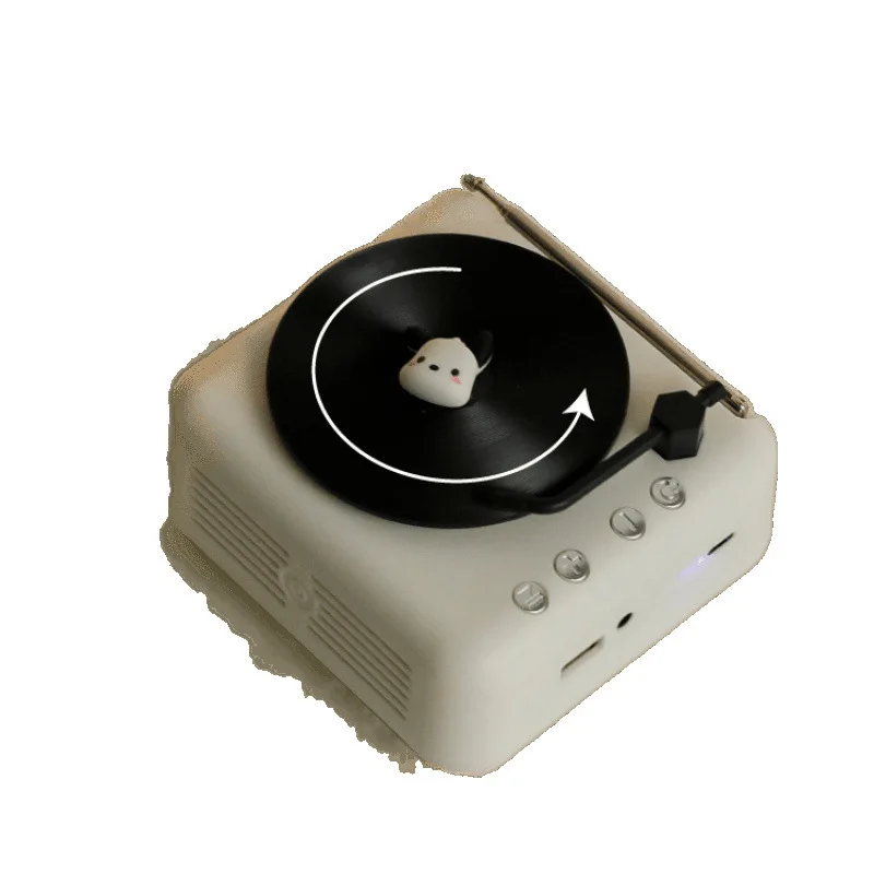 Retro Bluetooth Speaker Mini Vinyl Record Player
Retro Bluetooth Speaker Mini Vinyl Record Player