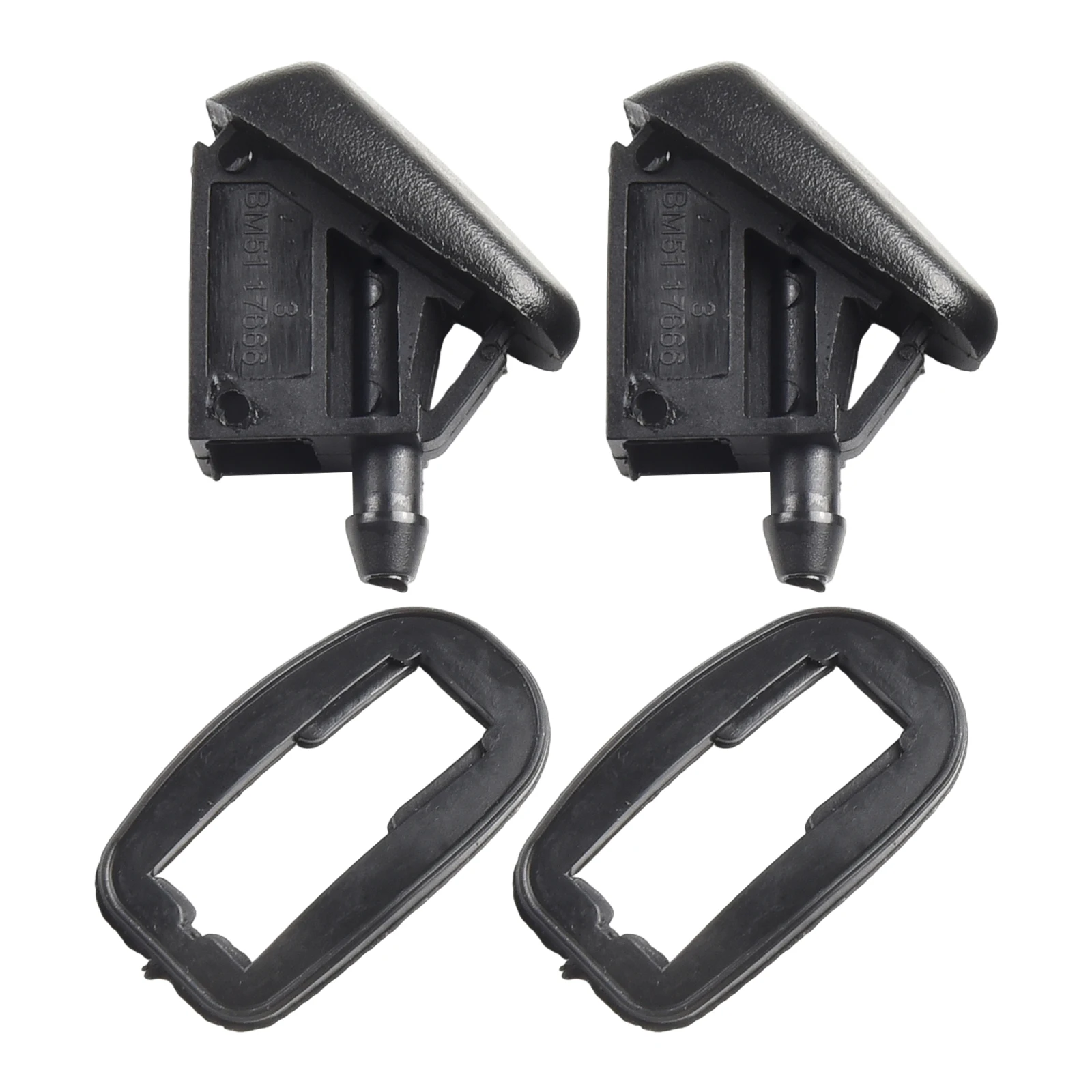 2 Pcs Windshield Washer Nozzle Sprayer Black 1708176 BM5117666AB For Ford Focus MK2 2004 2005 2006 2007 2008 2009 2010 2011
2 Pcs Windshield Washer Nozzle Sprayer Black 1708176 BM5117666AB For Ford Focus MK2 2004 2005 2006 2007 2008 2009 2010 2011