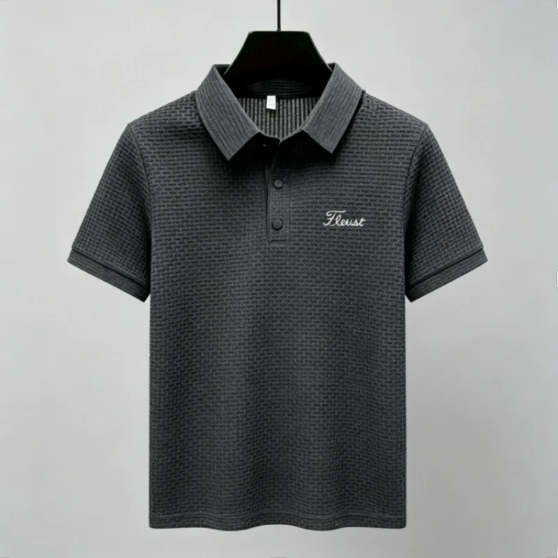 Men's Ice Silk Golf Polo Shirt Breathable Skin-Friendly Casual Short Sleeve Collared T-Shirt for Summer Business Daily Wear
Men's Ice Silk Golf Polo Shirt Breathable Skin-Friendly Casual Short Sleeve Collared T-Shirt for Summer Business Daily Wear