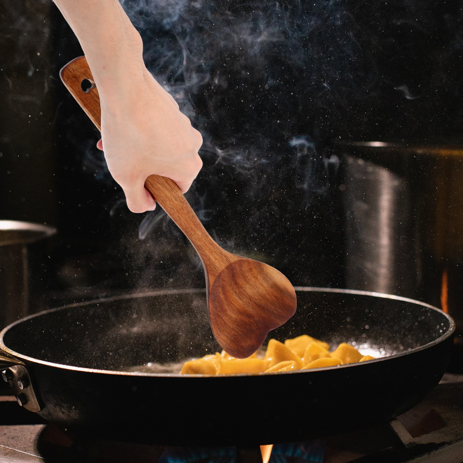 Acacia Heart Shaped Wooden Spoon Kitchen Tools for Cooking Easy Clean Unique Present Wood Serving Salad Large Portable
Acacia Heart Shaped Wooden Spoon Kitchen Tools for Cooking Easy Clean Unique Present Wood Serving Salad Large Portable