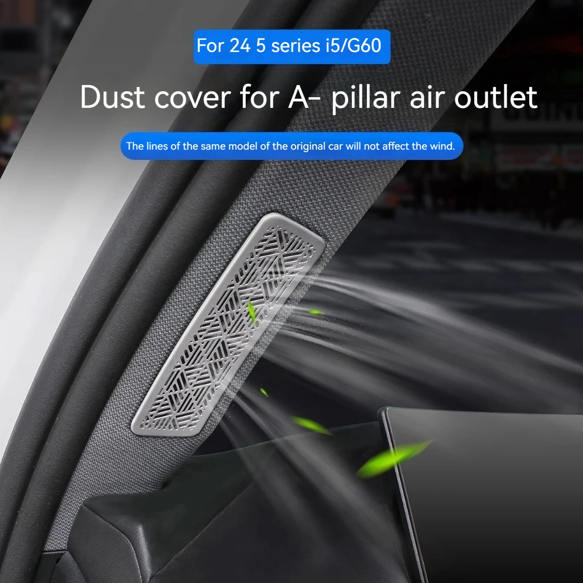 For BMW 5 Series i5 2024 G60 Car A-pillar Front Door High Range Horn Loudspeaker Lid Sticker Treble Speaker Accessories
For BMW 5 Series i5 2024 G60 Car A-pillar Front Door High Range Horn Loudspeaker Lid Sticker Treble Speaker Accessories