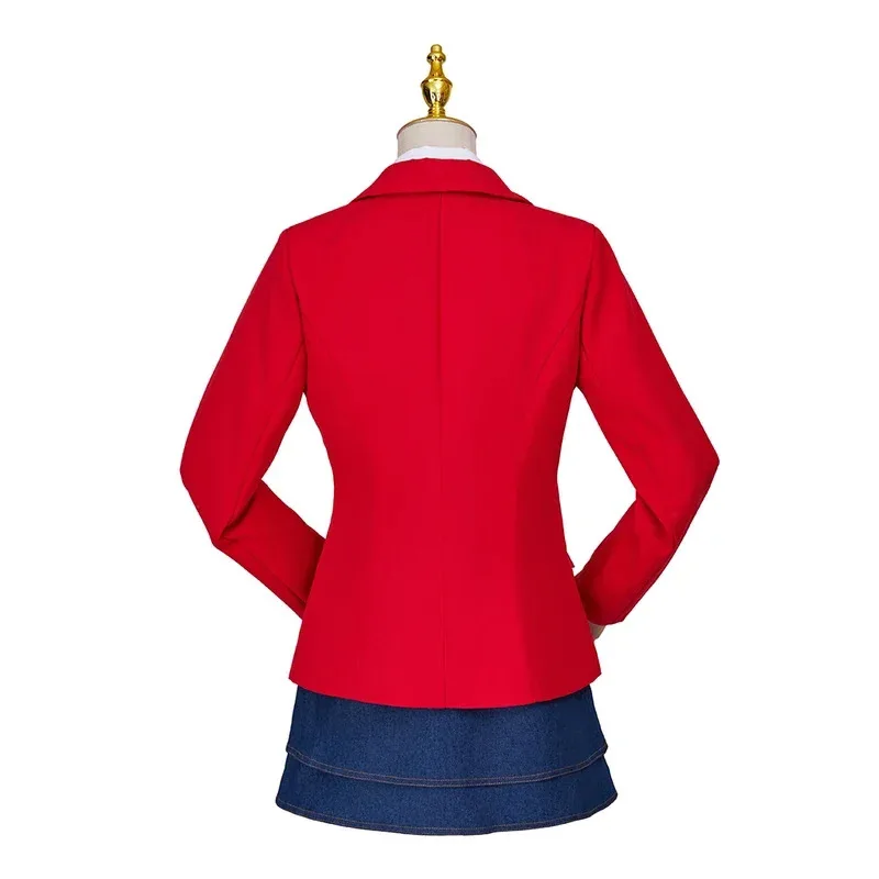DY20TV Series Rebelde Cosplay Men‘s Women's Costume School Uniform Red Jacket Shirt Skirt with Tie Full Set Halloween Outfit25
DY20TV Series Rebelde Cosplay Men‘s Women's Costume School Uniform Red Jacket Shirt Skirt with Tie Full Set Halloween Outfit25