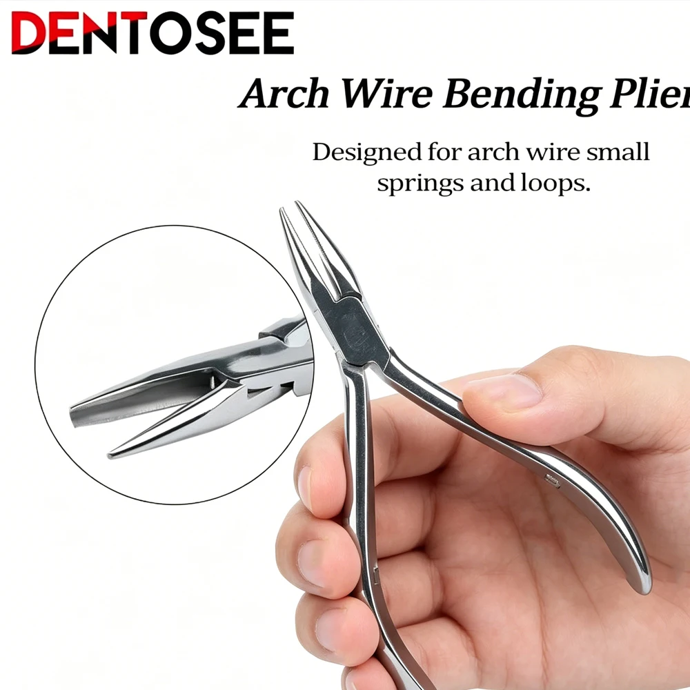 Dental Bend Form Wire Plier with Sun Moon and Omega Loop Bending Functions for Dental Lab and Clinical Use
Dental Bend Form Wire Plier with Sun Moon and Omega Loop Bending Functions for Dental Lab and Clinical Use