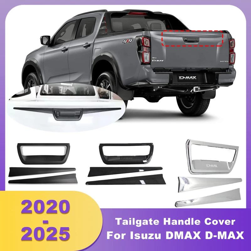 ABS Chrome Tailgate Handle Cover Rear Handle Trim For Isuzu DMAX D-MAX 2020 2021 2022 2023 2024 2025 V-cross AT35 Double Cabin
ABS Chrome Tailgate Handle Cover Rear Handle Trim For Isuzu DMAX D-MAX 2020 2021 2022 2023 2024 2025 V-cross AT35 Double Cabin
