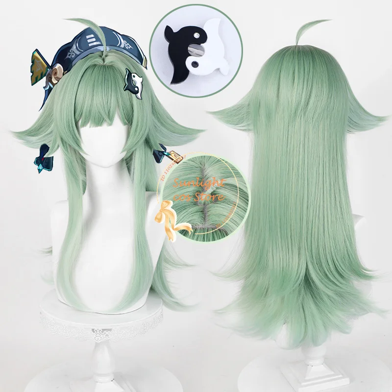 Honkai Huohuo Cosplay Wig 66cm Long Light Green Gradient Wigs Anime Cosplay Wigs Heat Resistant Synthetic Hair + Wig Cap
Honkai Huohuo Cosplay Wig 66cm Long Light Green Gradient Wigs Anime Cosplay Wigs Heat Resistant Synthetic Hair + Wig Cap