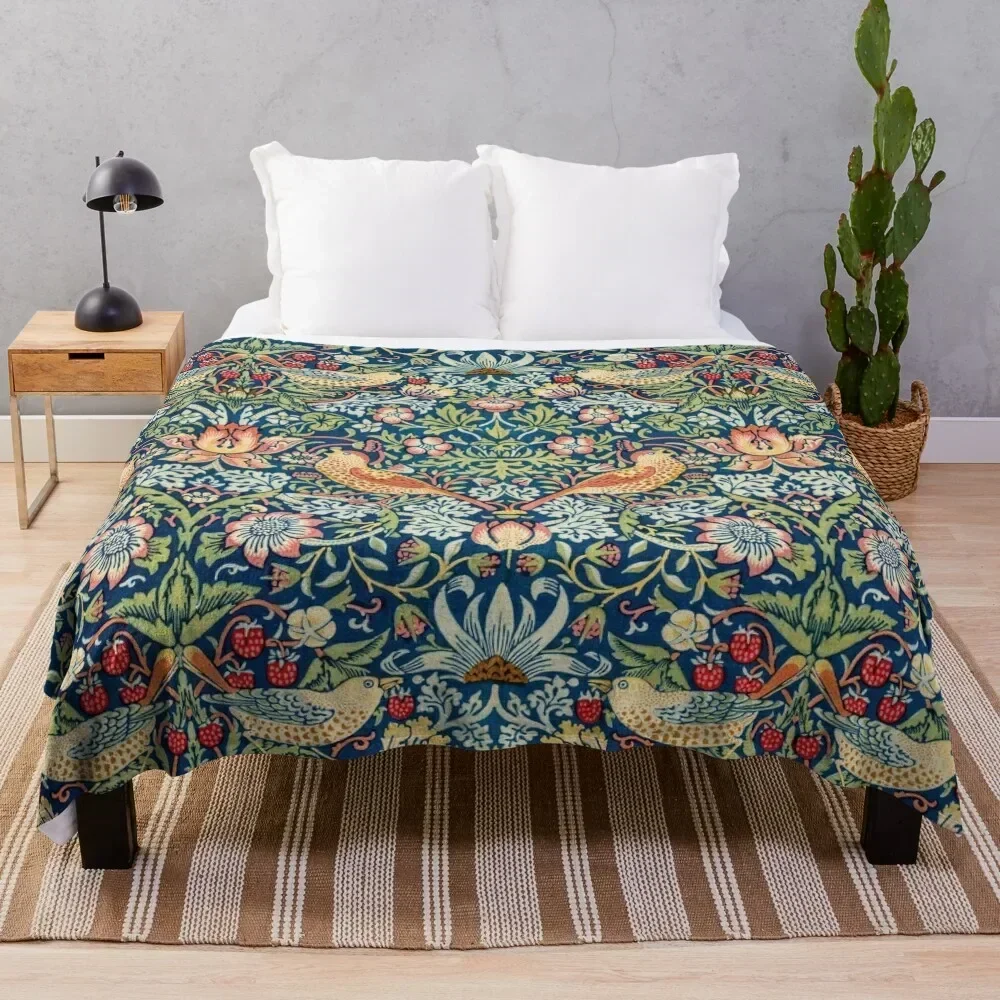 Strawberry Thief by William Morris Throw Blanket for Sofa Thin Softest Throws Blankets
Strawberry Thief by William Morris Throw Blanket for Sofa Thin Softest Throws Blankets